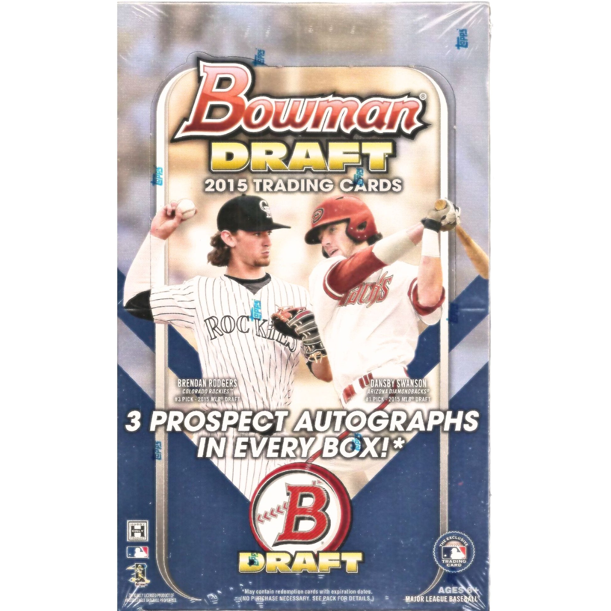 2015 Bowman Draft Baseball HTA Jumbo Box - Trading Card Market