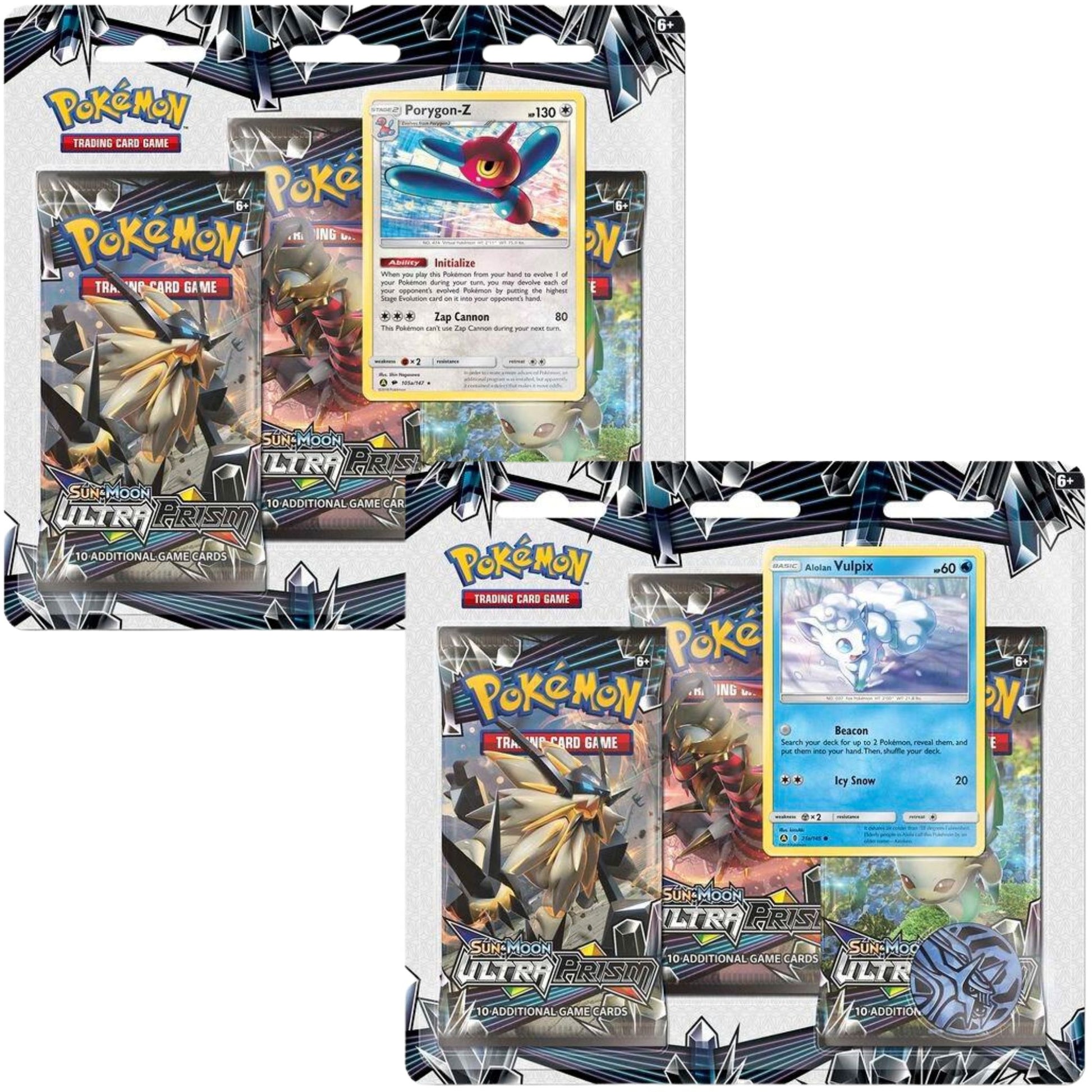 Pokemon Sun & Moon Ultra Prism 3-Pack Blister Pokemon Sun & Moon Ultra Prism 3-Pack Blister