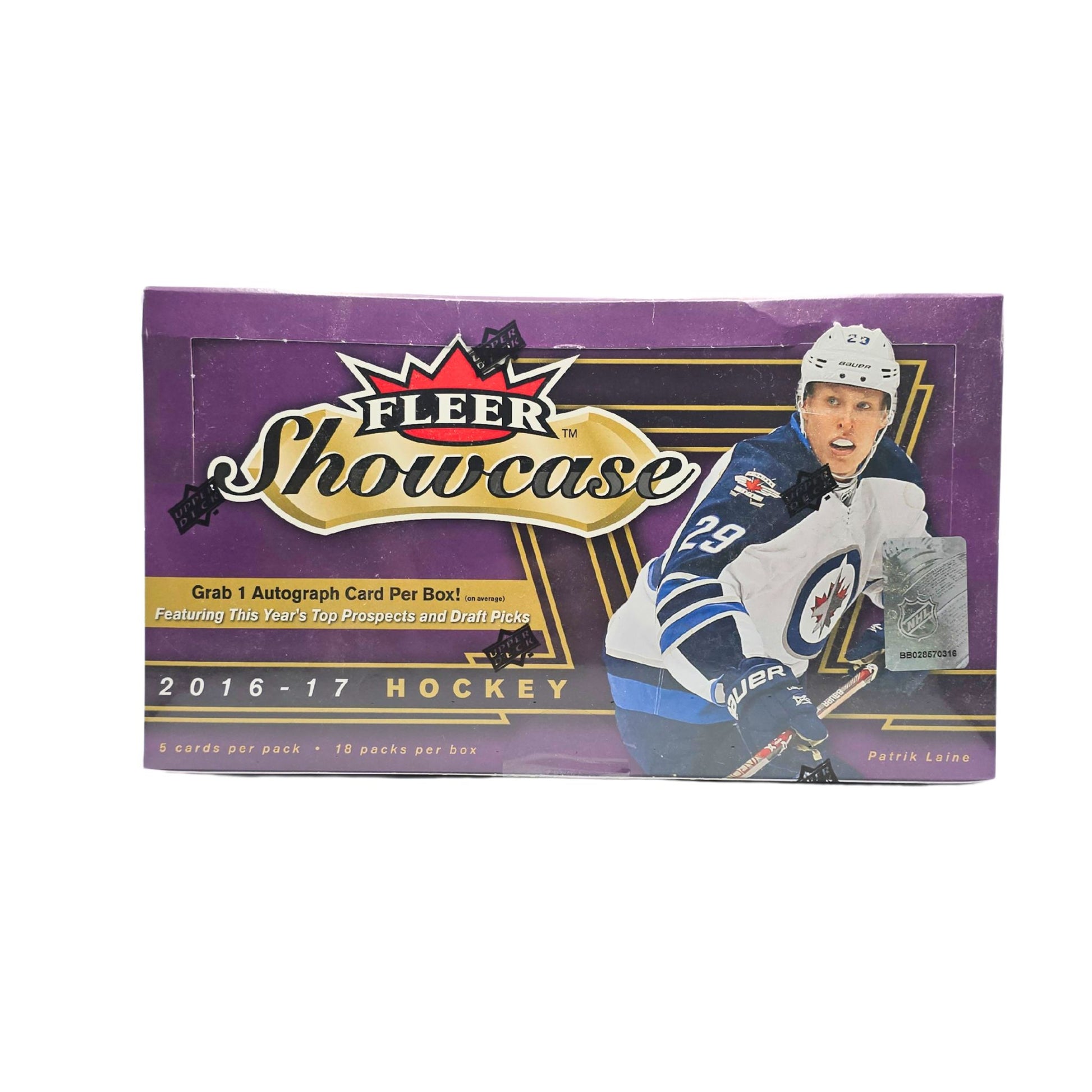 2016/17 Upper Deck Fleer Showcase Hockey Hobby Box - Trading Card Market