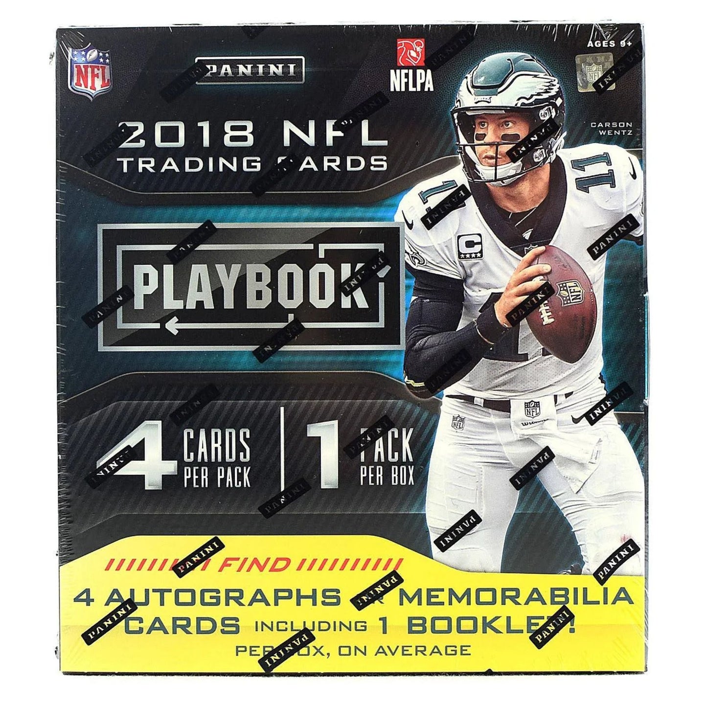 2018 Panini Playbook Football Hobby Box