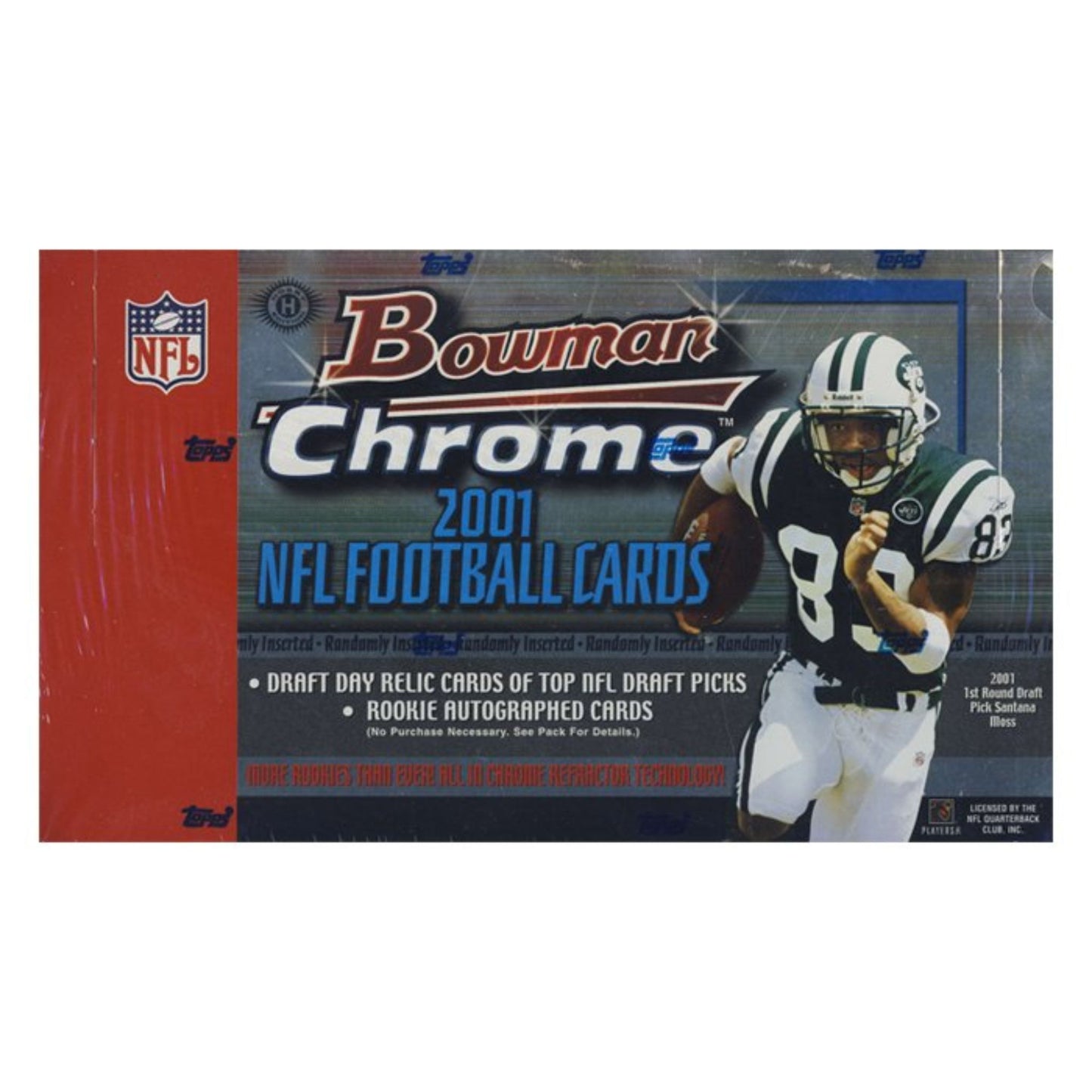 2001 Bowman Chrome Football Hobby Box - Trading Card Market