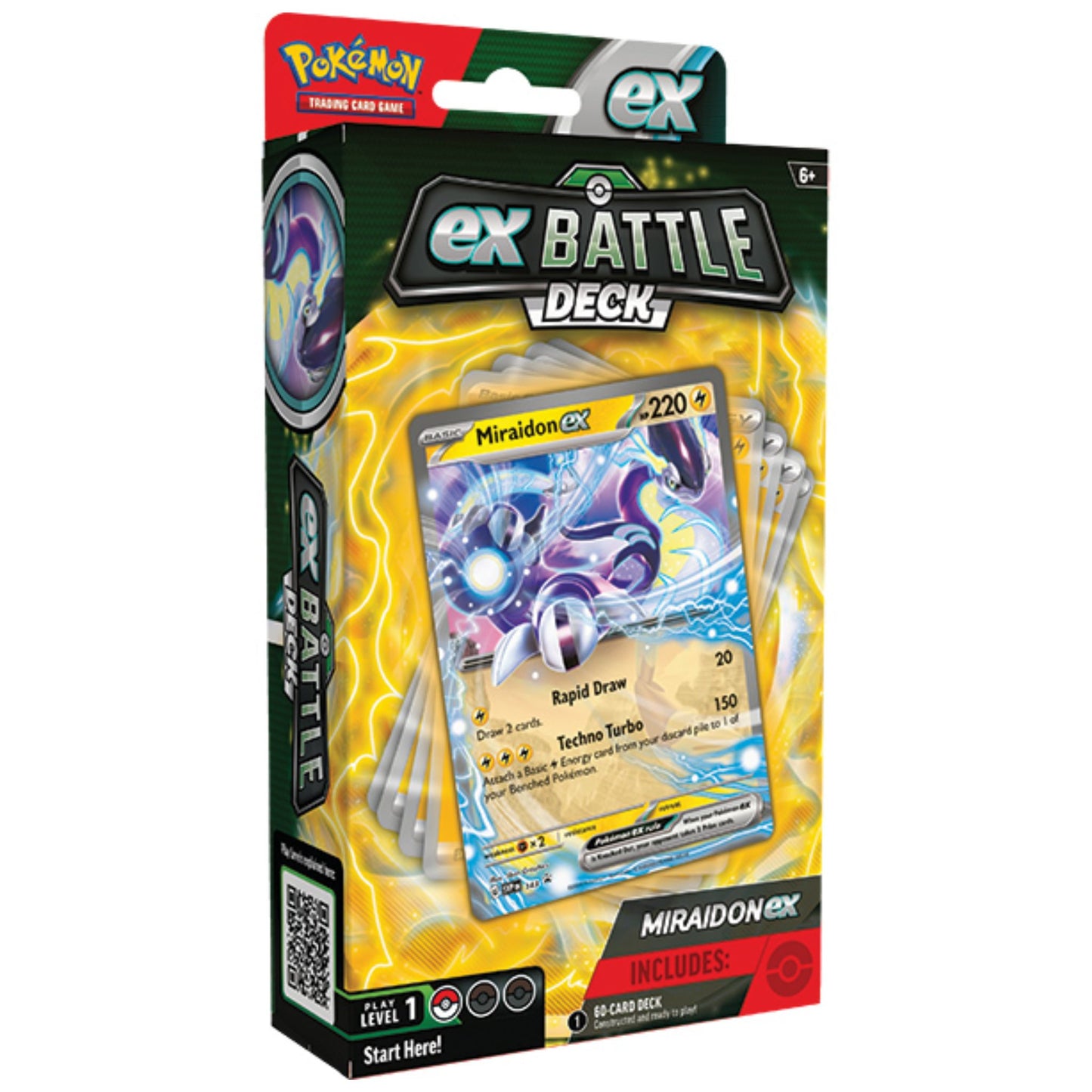 Pokemon Miraidon Ex Battle Deck