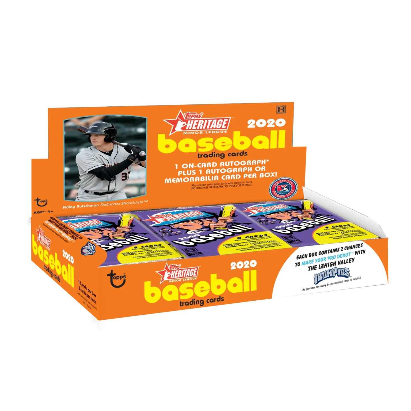2020 Topps Heritage Minor League Baseball Hobby Box - Trading Card Market