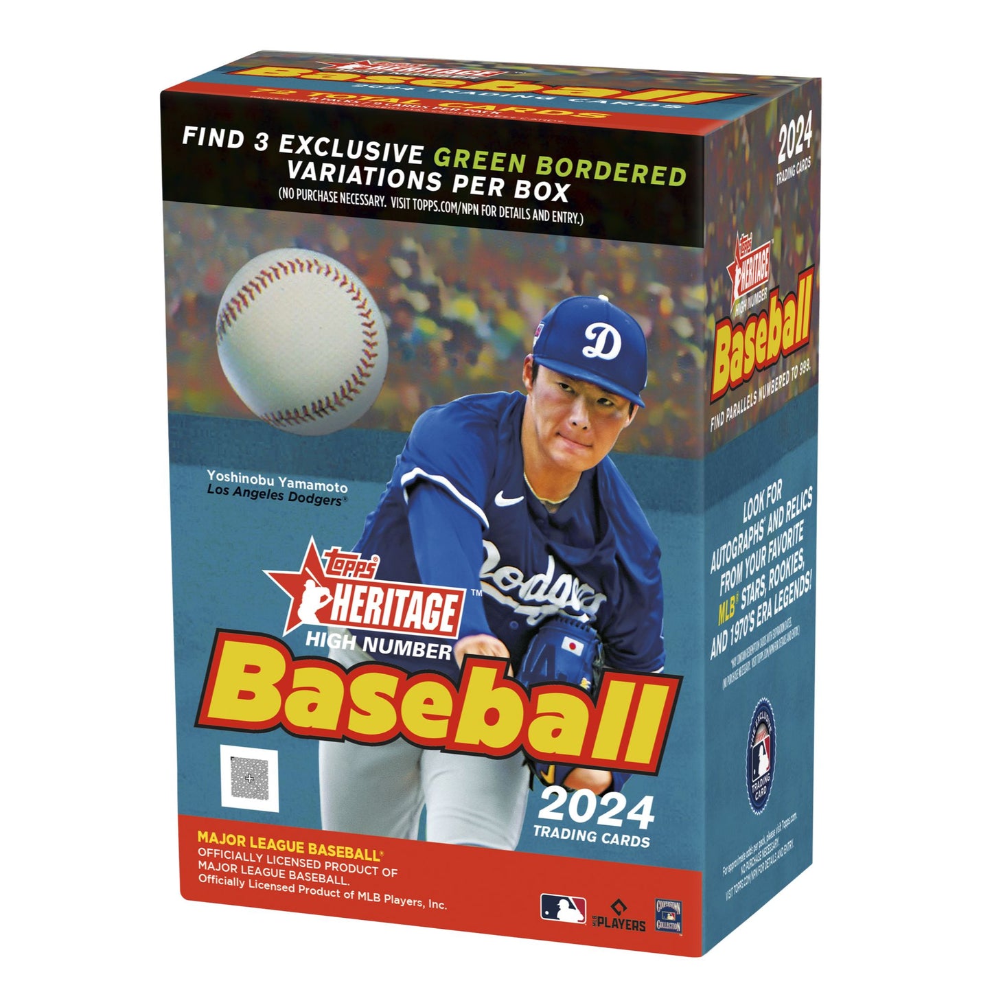 2024 Topps Heritage High Number Baseball Blaster Box - Trading Card Market
