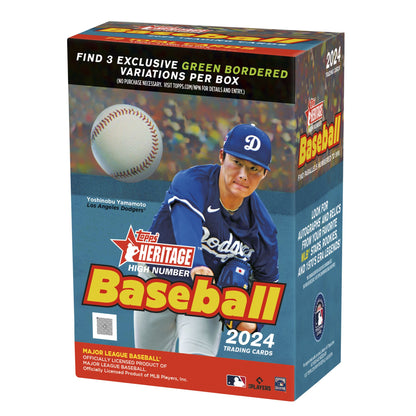 2024 Topps Heritage High Number Baseball Blaster Box - Trading Card Market
