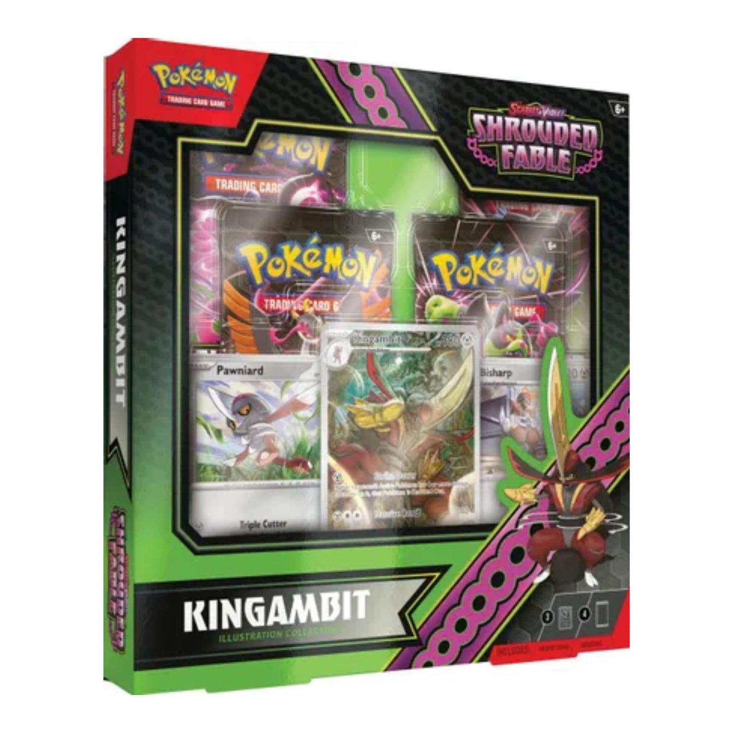 Pokemon Scarlet & Violet Shrouded Fable Kingambit Illustration Collection - Trading Card Market
