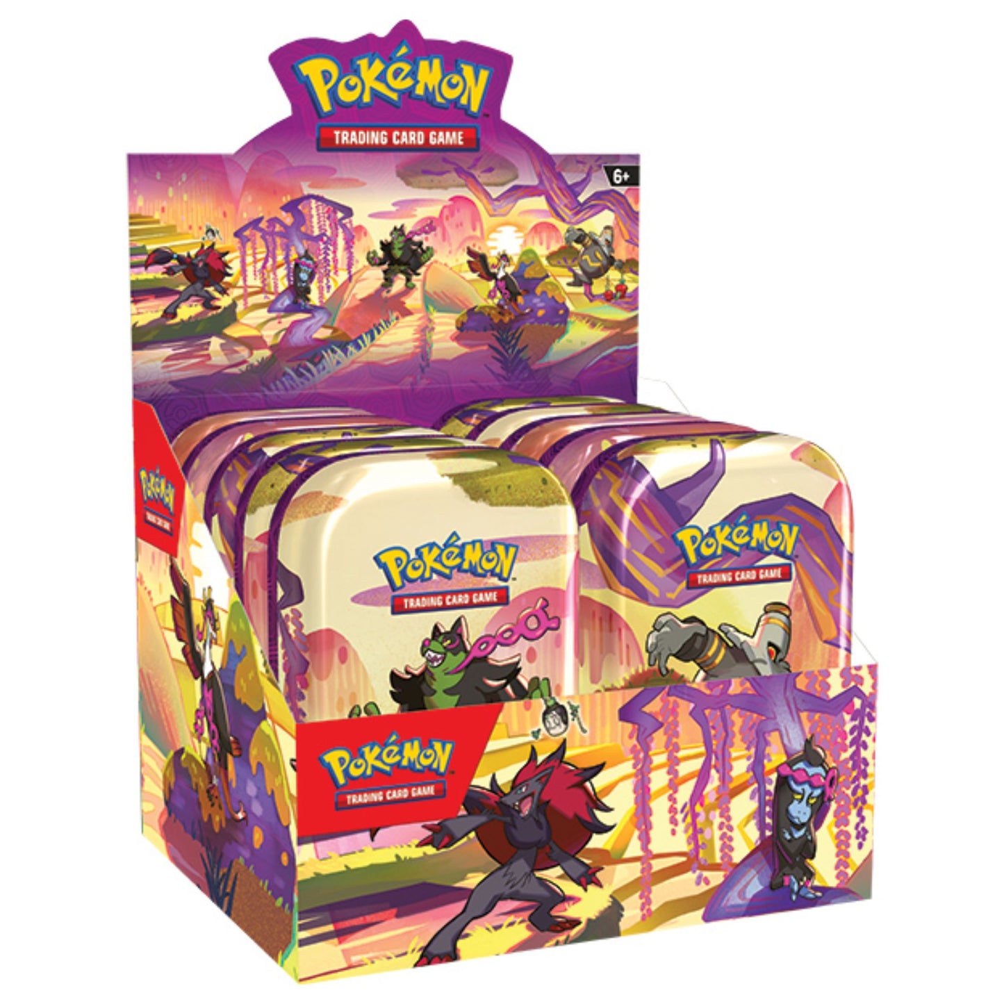 Pokemon Scarlet & Violet Shrouded Fable Mini Tin Display