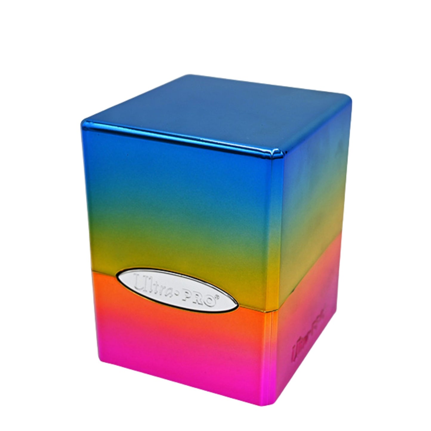 Ultra Pro Satin Cube 100+ Rainbow Deckbox - Trading Card Market