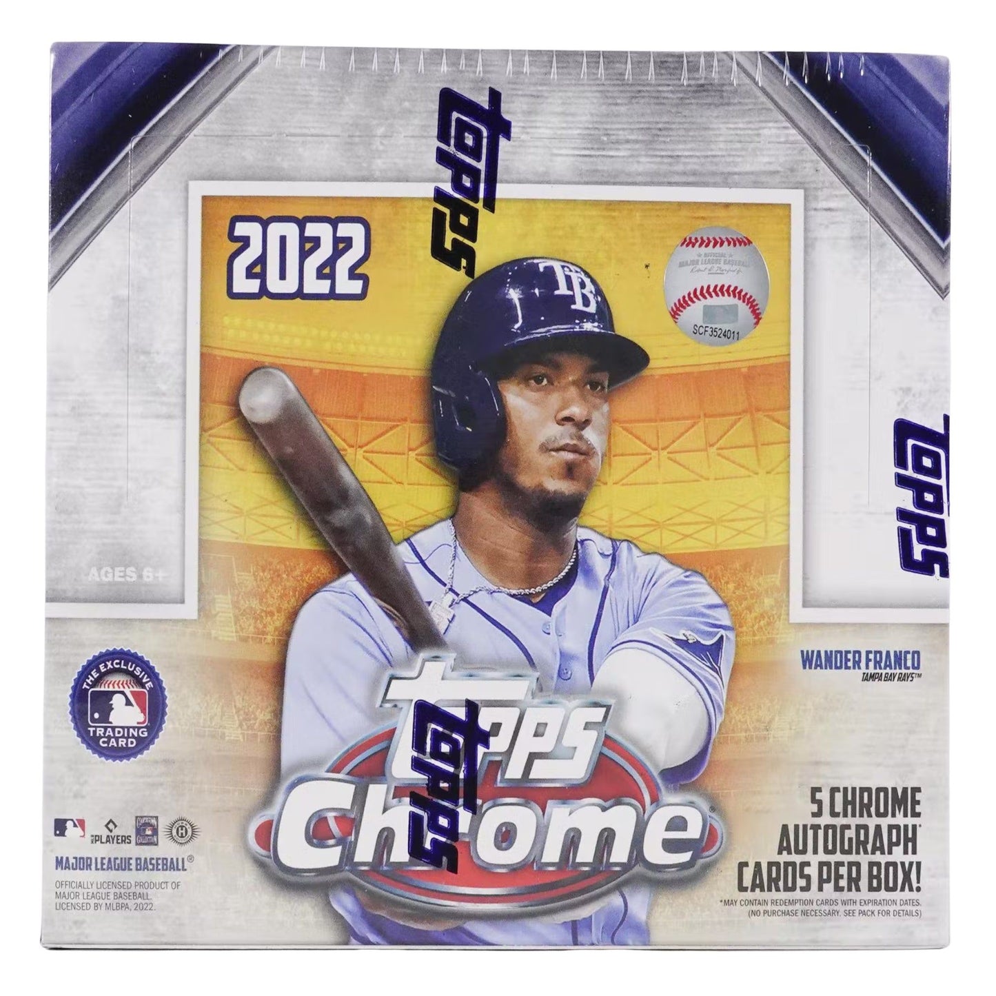 2022 Topps Chrome Jumbo Baseball Hobby Box