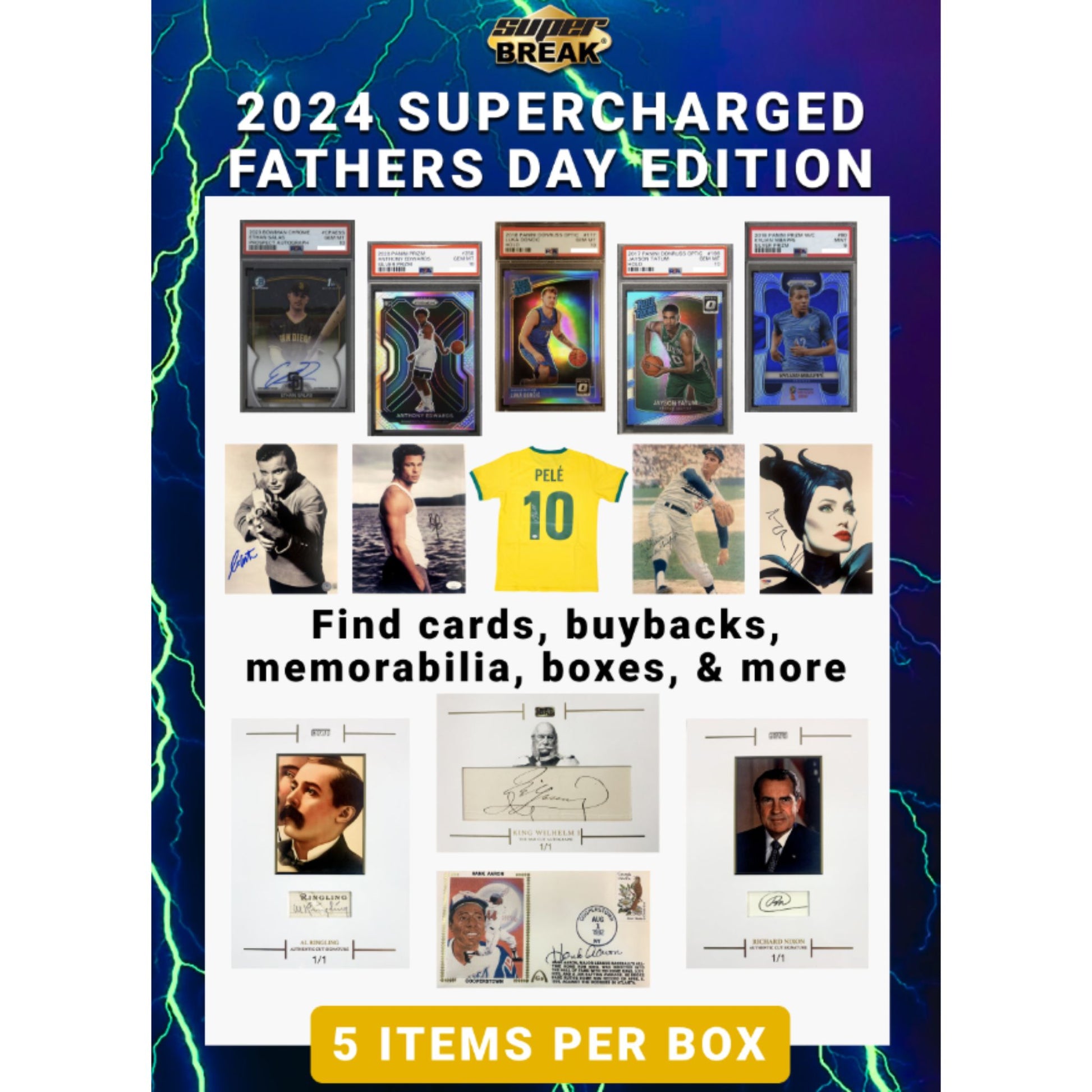 2024 Super Break Supercharged Fathers Day Edition - Trading Card Market