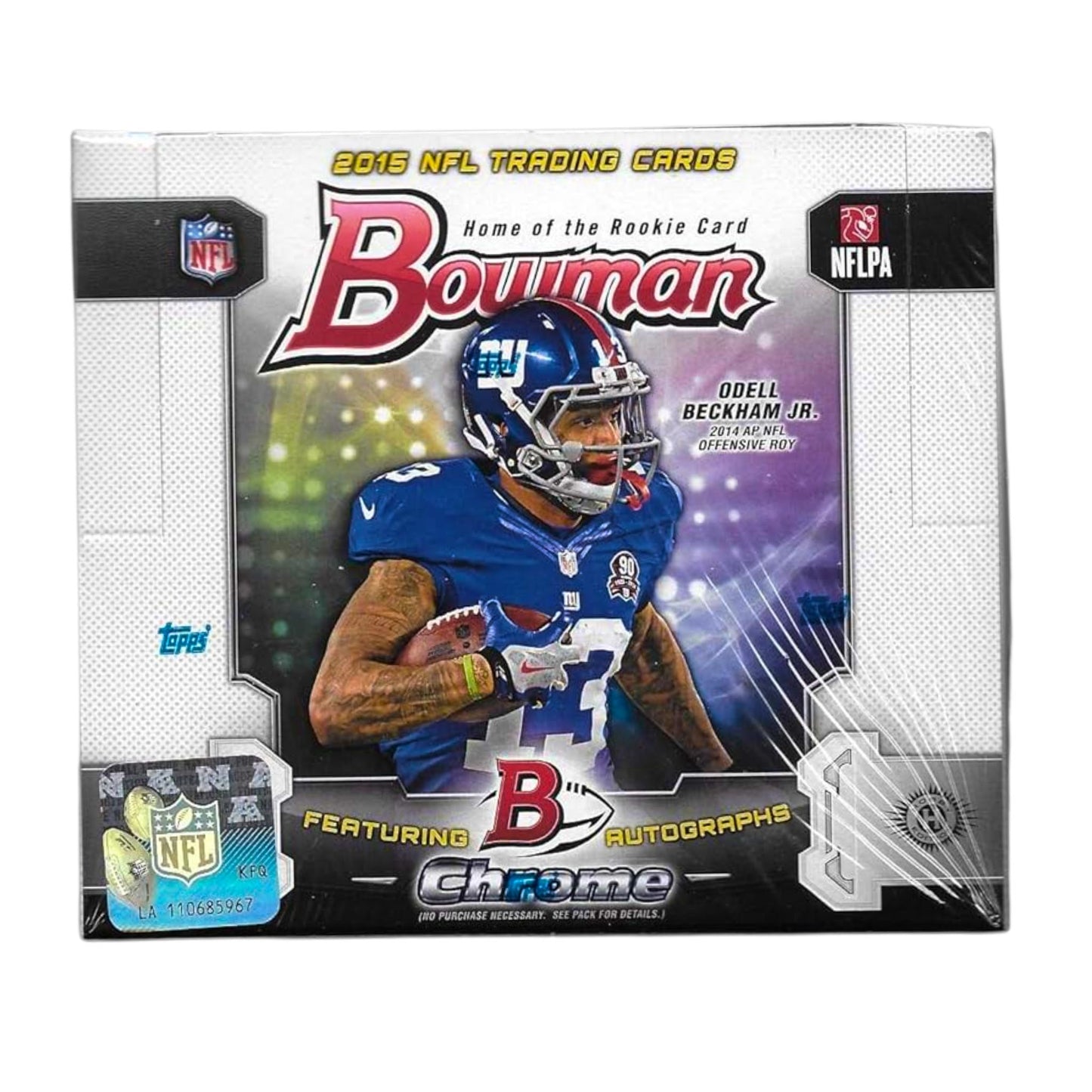 2015 Bowman Football Hobby Box - Trading Card Market