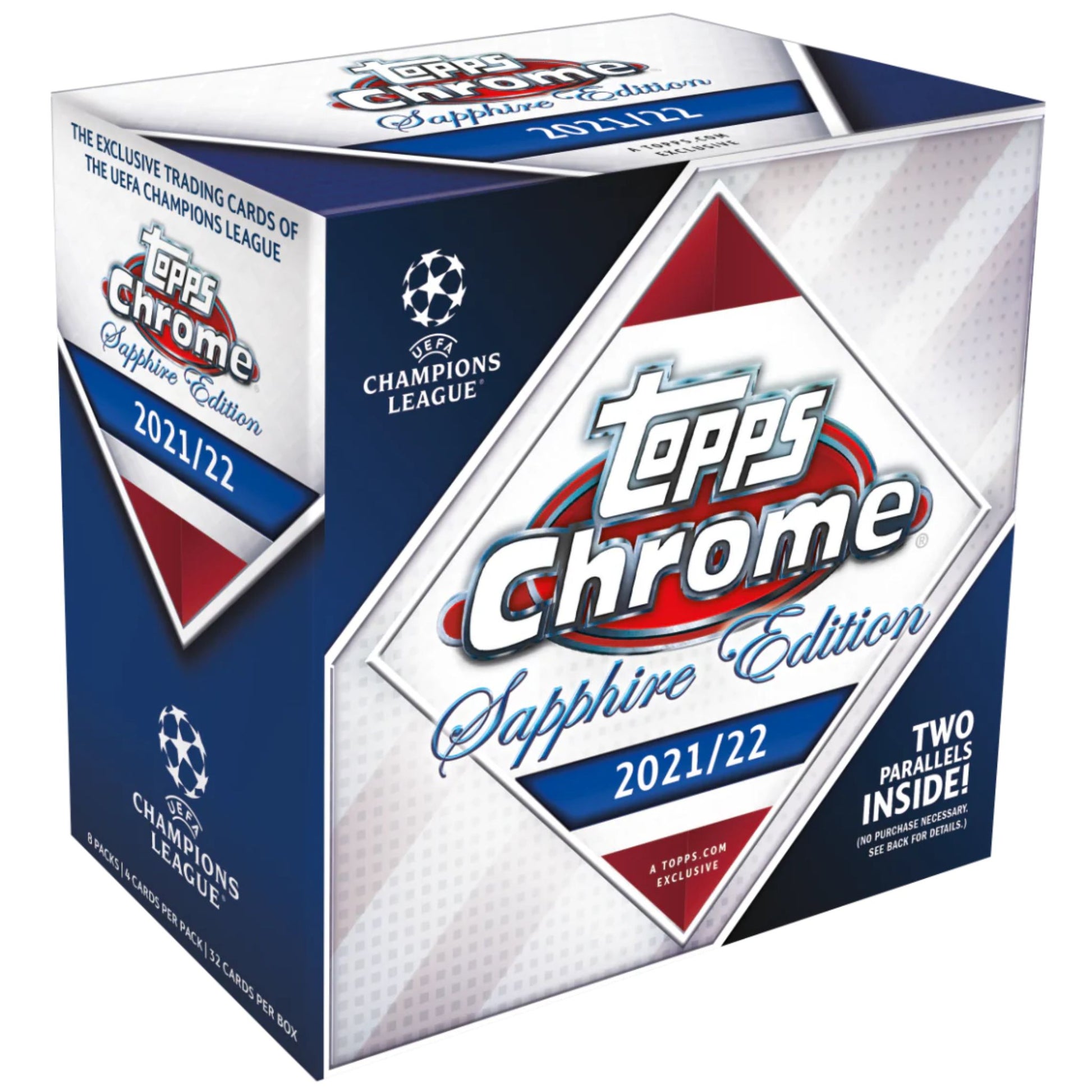 2021/22 Topps UEFA Champions League Chrome Soccer Sapphire Edition Box - Trading Card Market