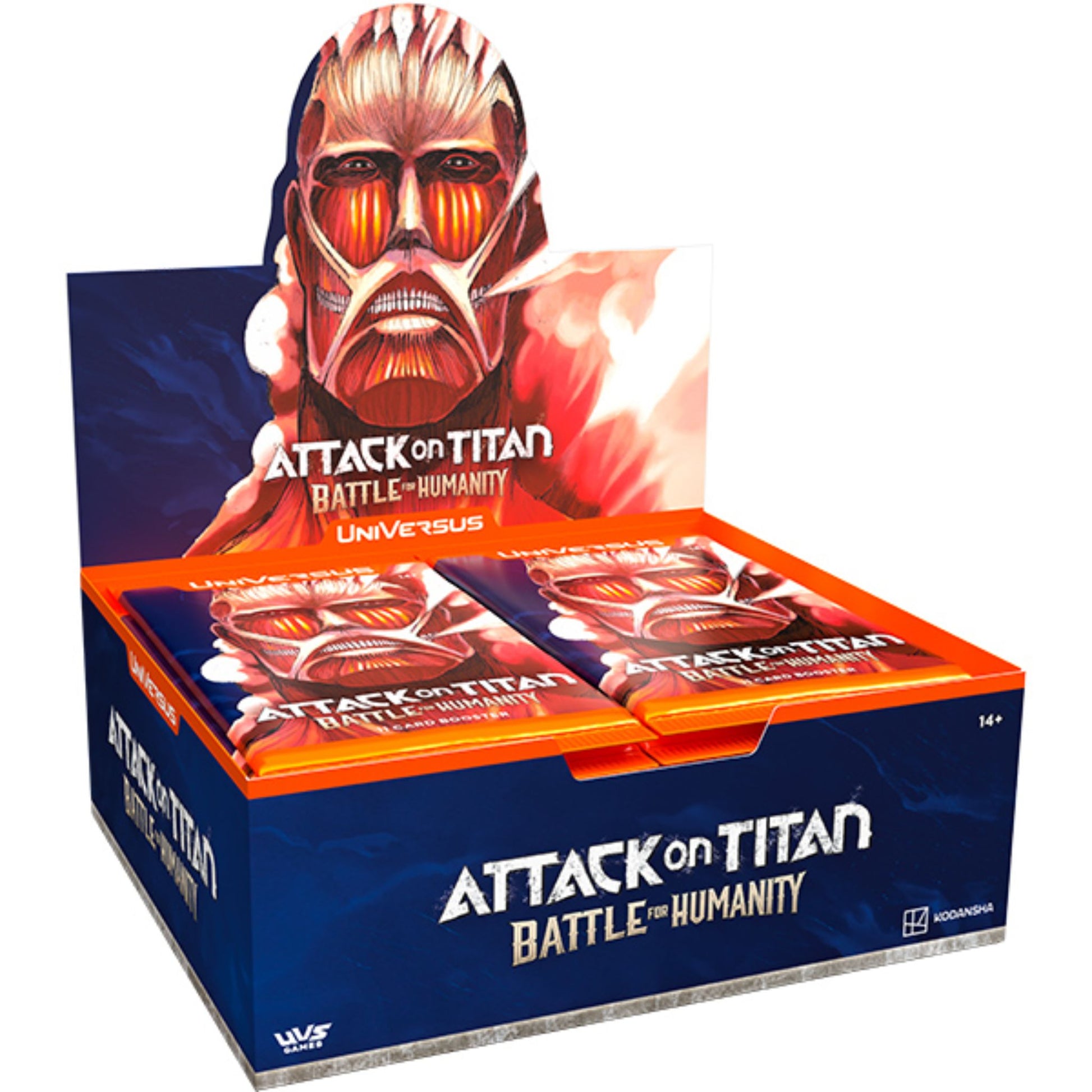 UniVersus Attack on Titan Battle for Humanity Booster Box UniVersus Attack on Titan Battle for Humanity Booster Box