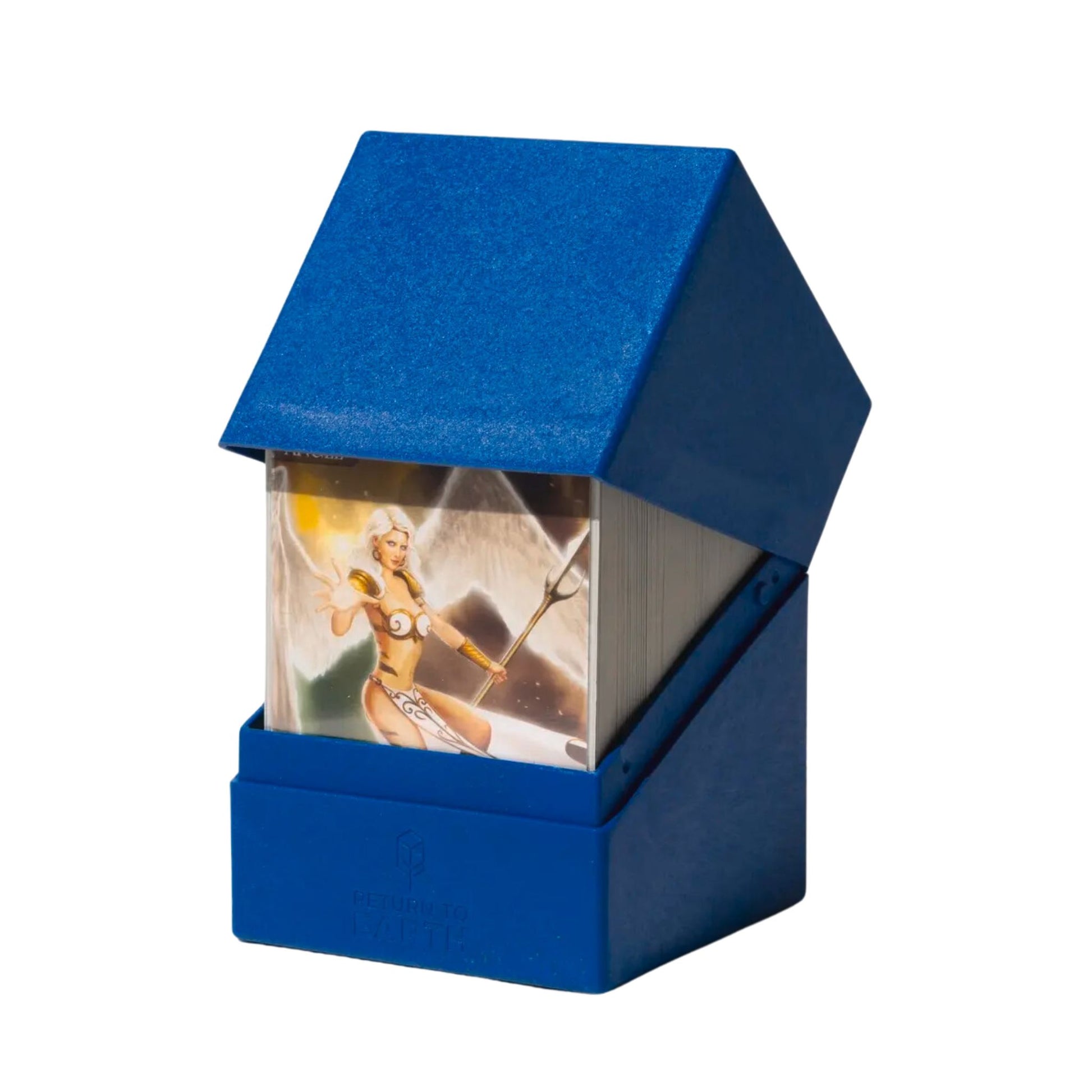 Ultimate Guard Boulder 100+ Standard Return to Earth Blue Deck Case - Trading Card Market