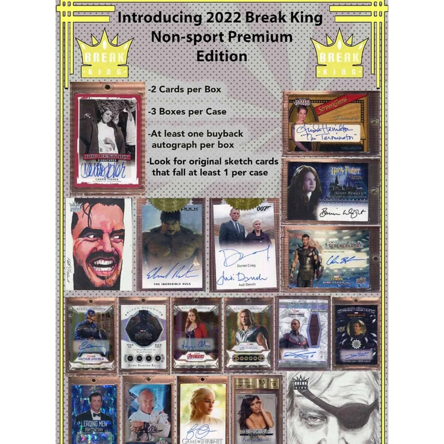 2022 Break King Non - Sport Premium Edition Box - Trading Card Market
