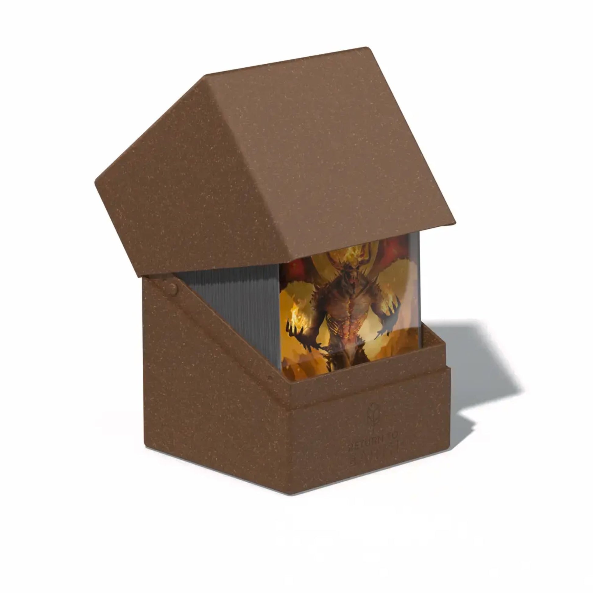 Ultimate Guard Boulder 100+ Standard Return to Earth Brown Deck Case - Trading Card Market