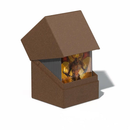 Ultimate Guard Boulder 100+ Standard Return to Earth Brown Deck Case - Trading Card Market