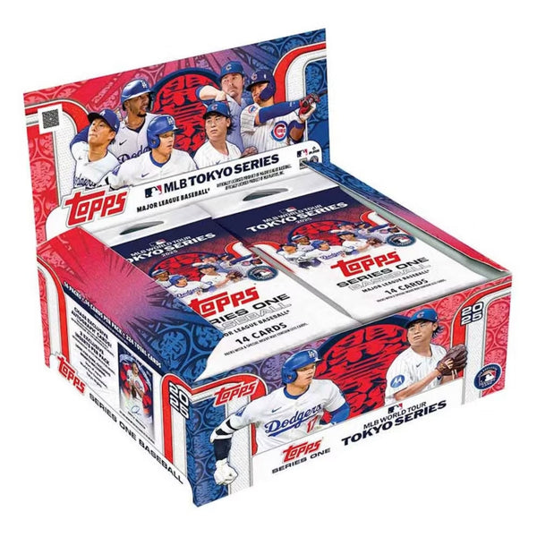 2025 Topps Series 1 Baseball Tokyo Series Display Box