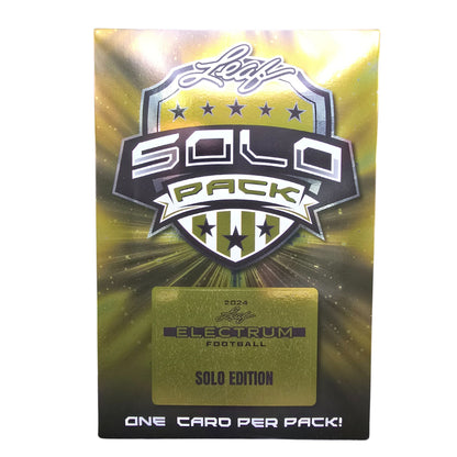 2024 Leaf Electrum Football Solo Edition Pack