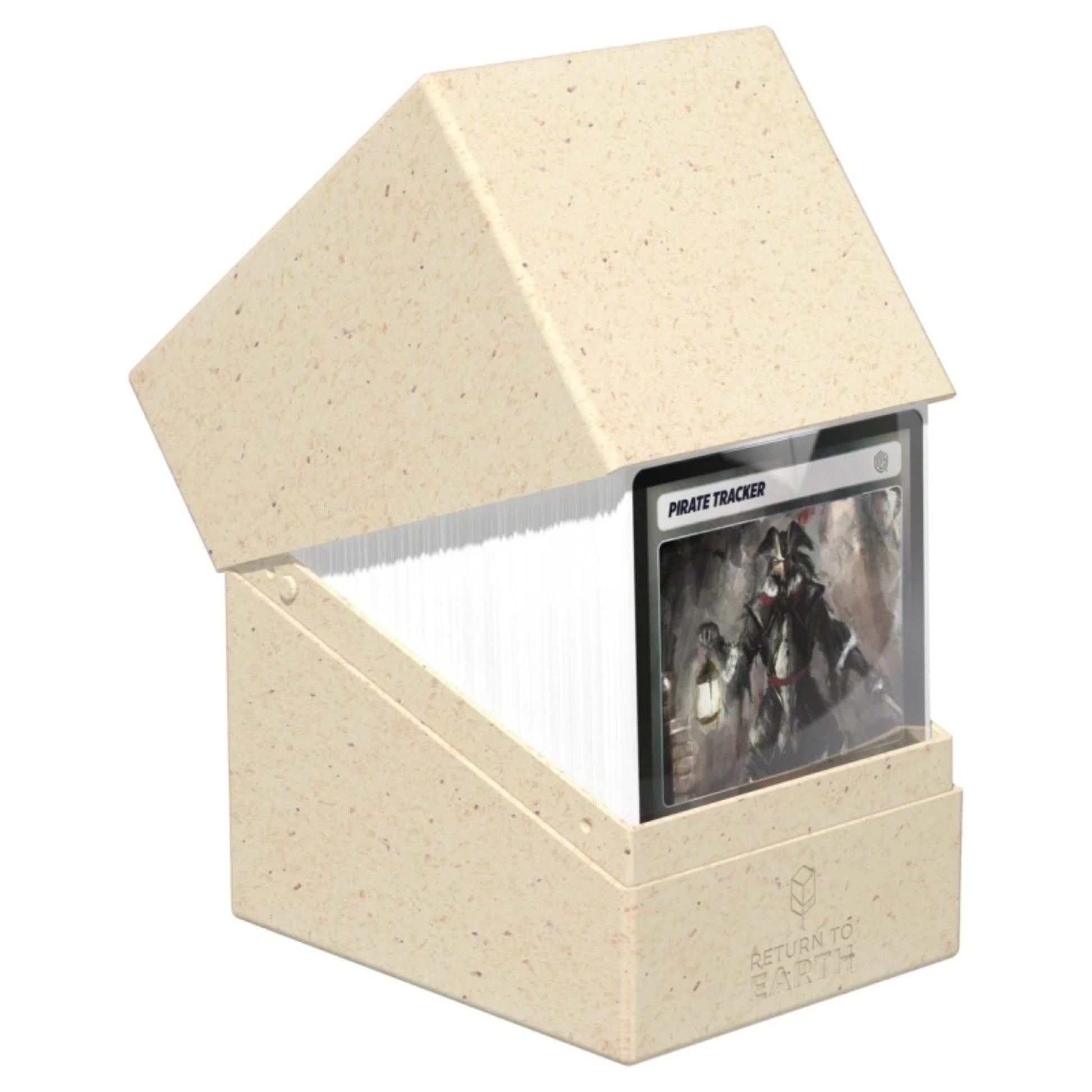 Ultimate Guard Boulder 133+ Standard Return to Earth Natural Deck Case - Trading Card Market