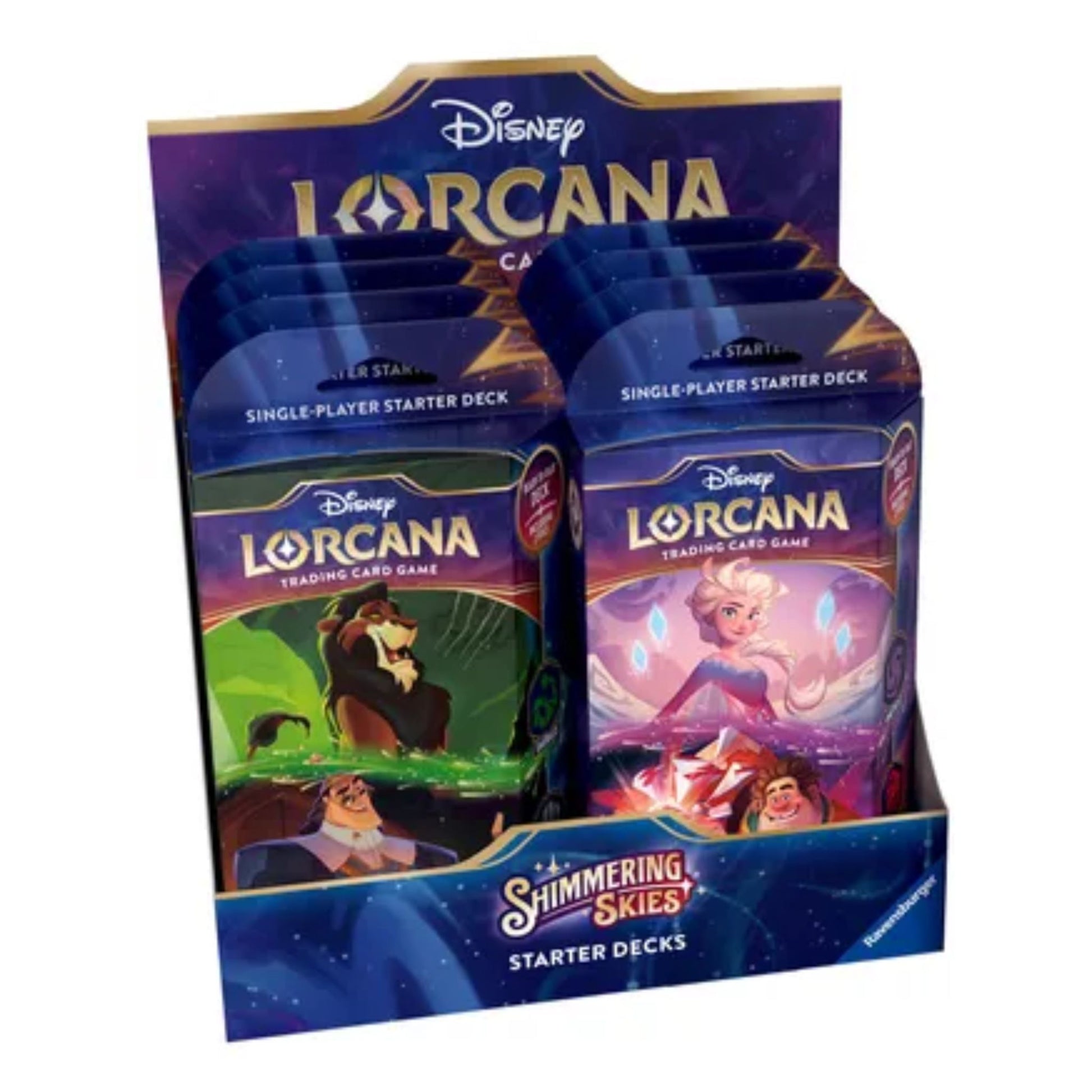Disney Lorcana Shimmering Skies Starter Deck Display (8 Decks) Trading Card Market Disney Lorcana Shimmering Skies Starter Deck Display (8 Decks) Trading Card Market