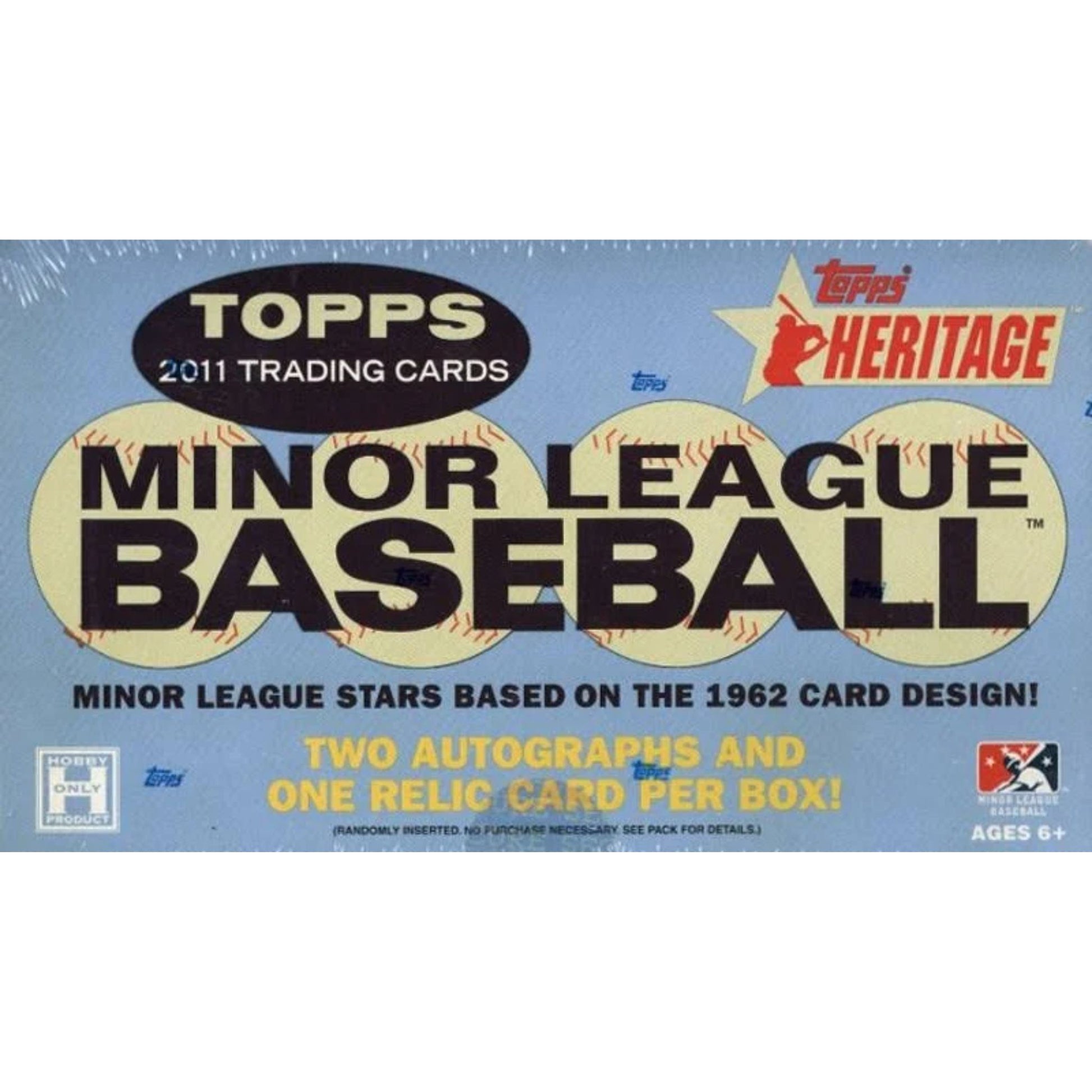 2011 Topps Heritage Minor League Baseball Hobby Box - Trading Card Market