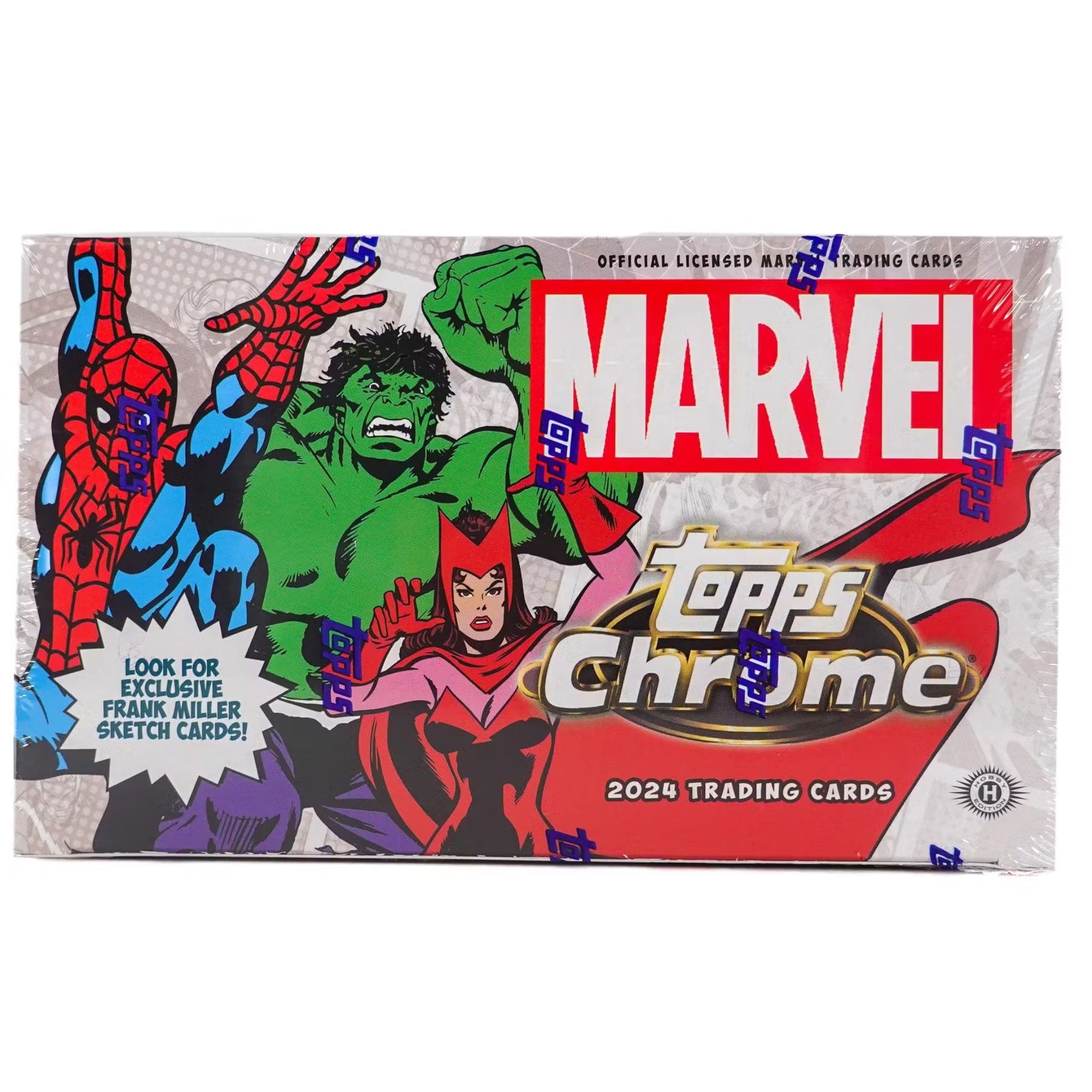 2024 Topps Chrome Marvel Hobby Box 2024 Topps Chrome Marvel Hobby Box