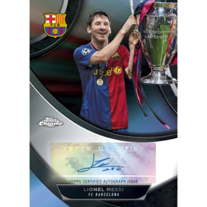 2023/24 Topps Chrome UEFA Club Competitions Soccer Cards - Lionel Messi