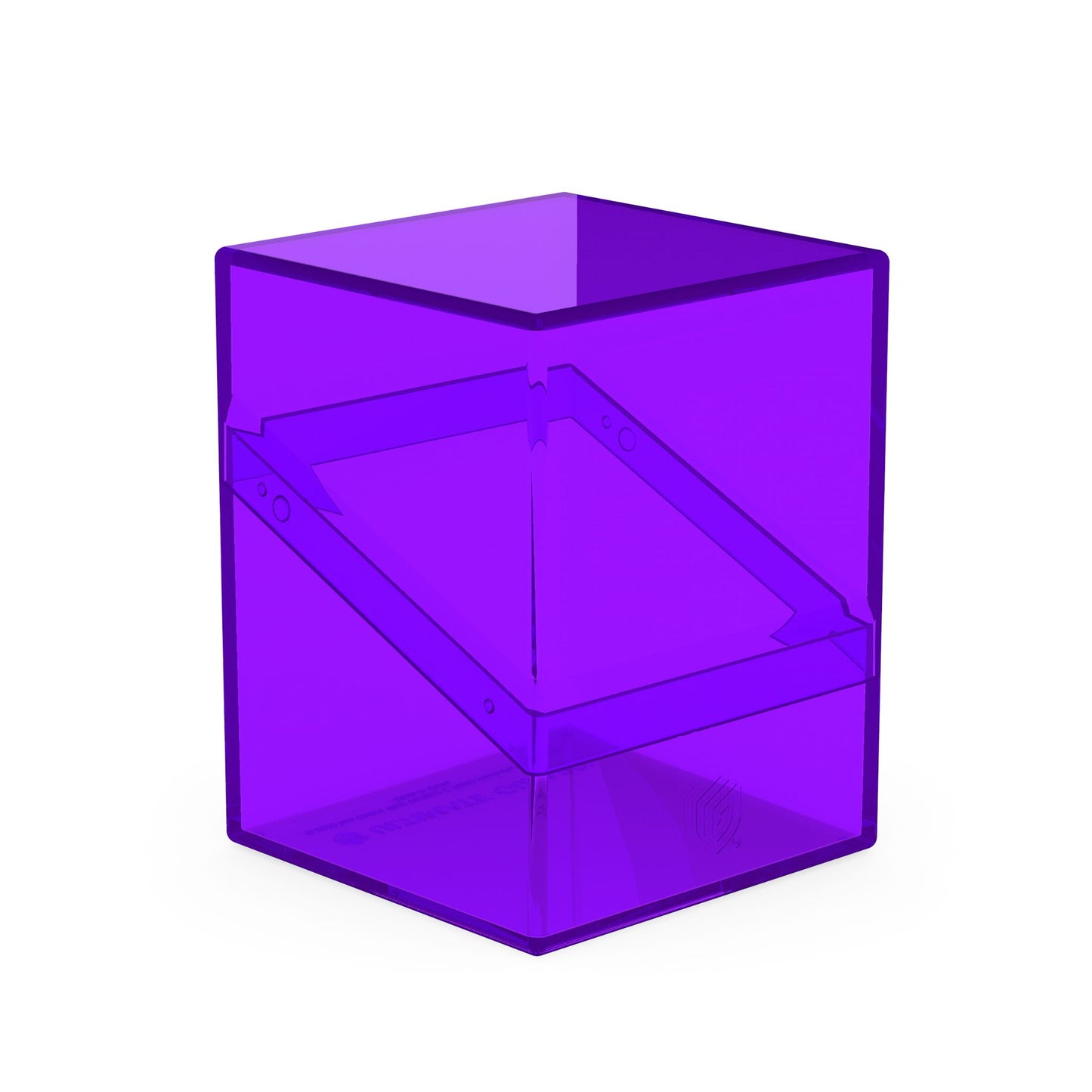 Ultimate Guard Boulder 100+ Standard Clear Amethyst Deck Case - Trading Card Market