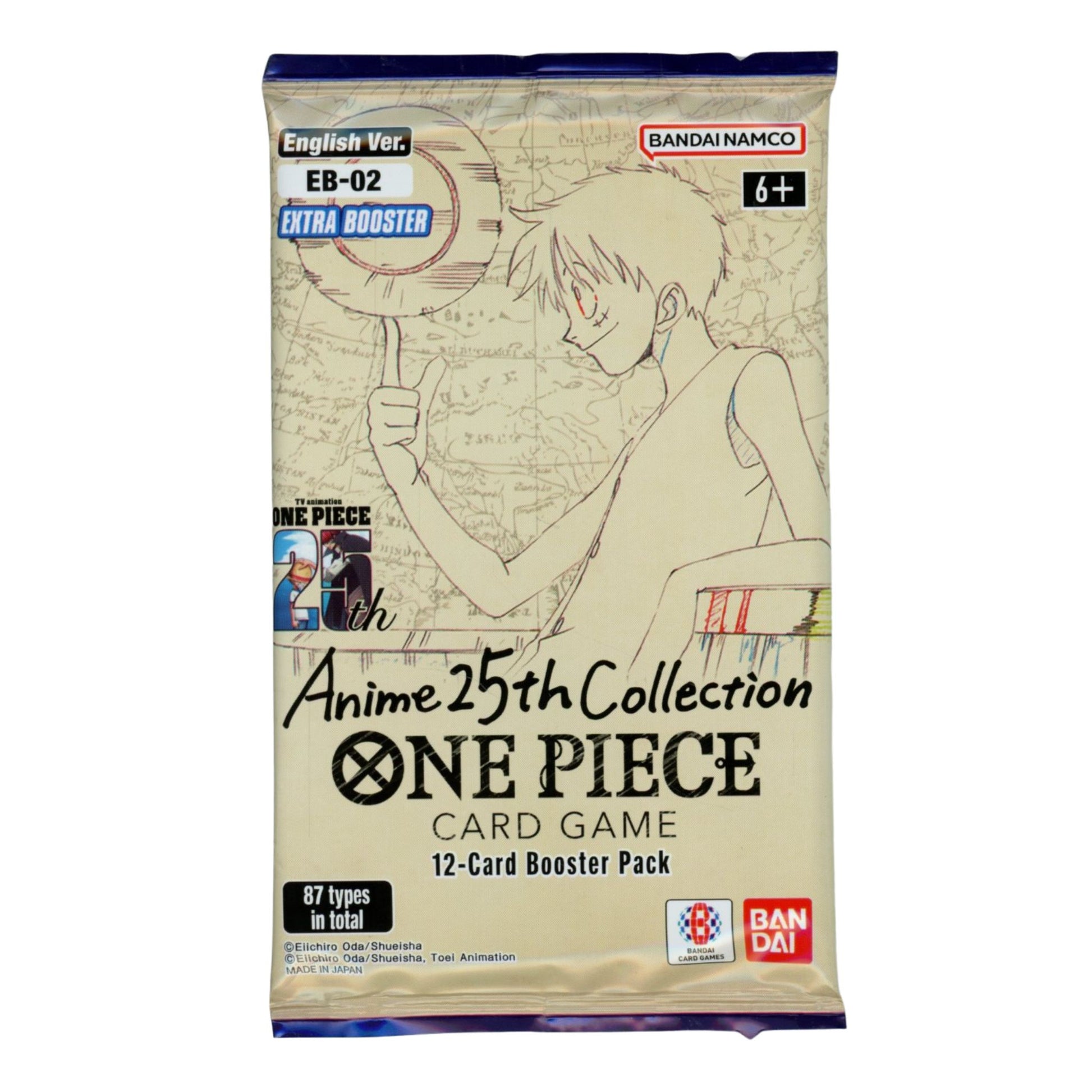 One Piece Extra Booster Anime 25th Collection Booster Pack