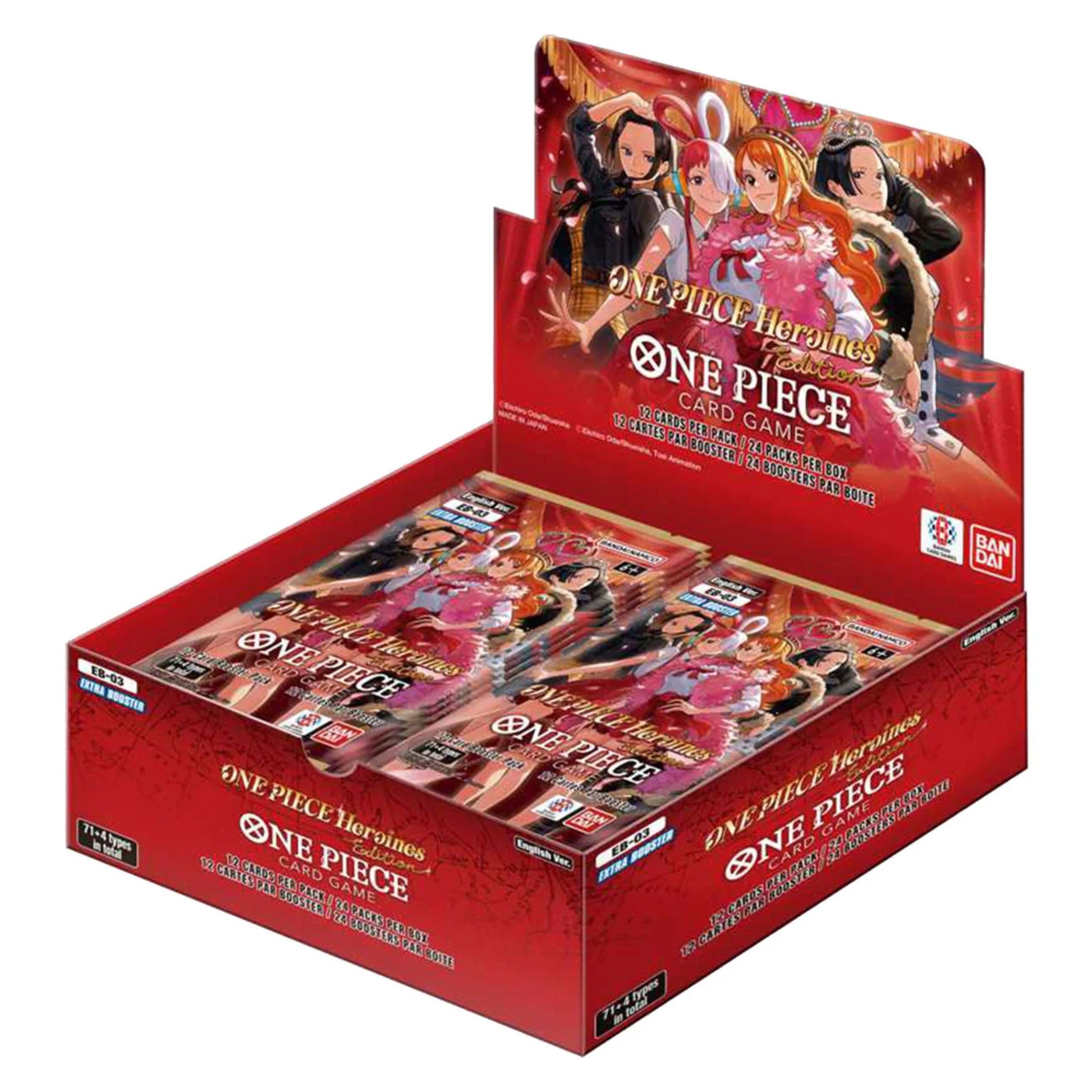 one piece trading card game box One Piece Heroines Edition Extra Booster Box – Trading Card Market