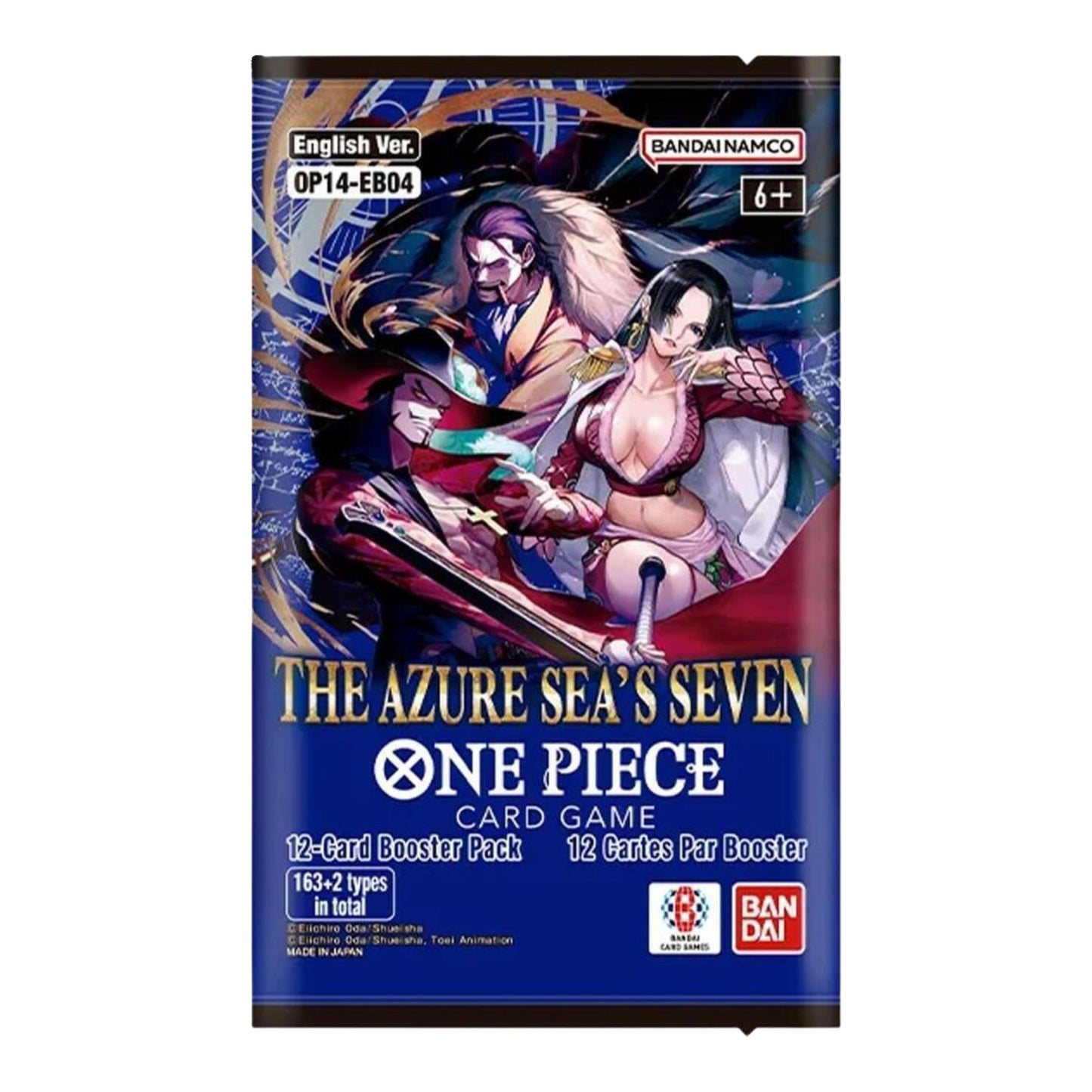 One Piece The Azure Sea's Seven Booster Pack OP-14 One Piece The Azure Sea's Seven Booster Pack OP-14