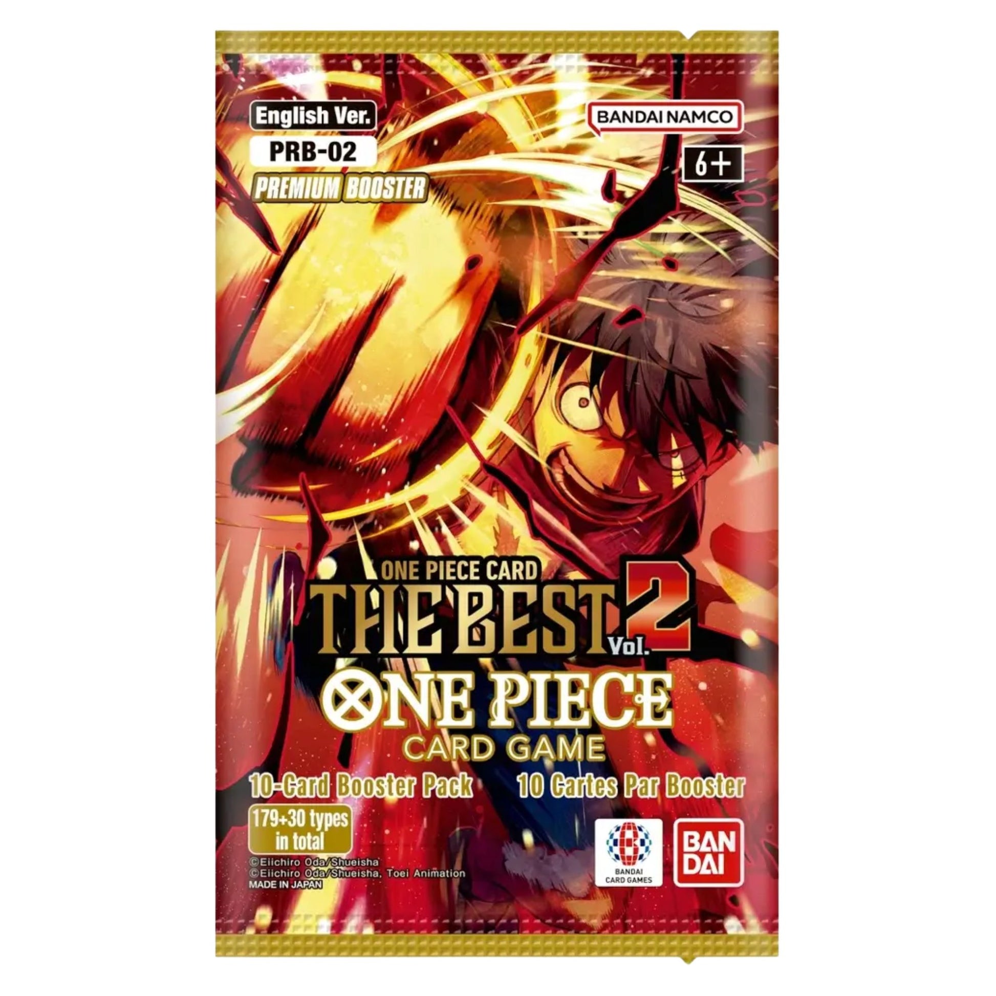 One Piece The Best Vol. 2 Premium Booster Pack – Trading Card Market