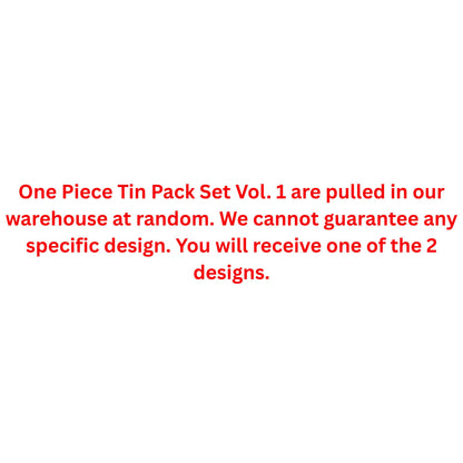 One Piece Tin Pack Set Vol. 1 - Trading Card Market