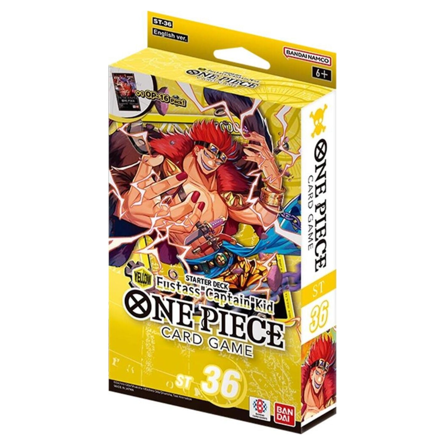 One Piece Yellow Eustass Captain Kid Starter Deck