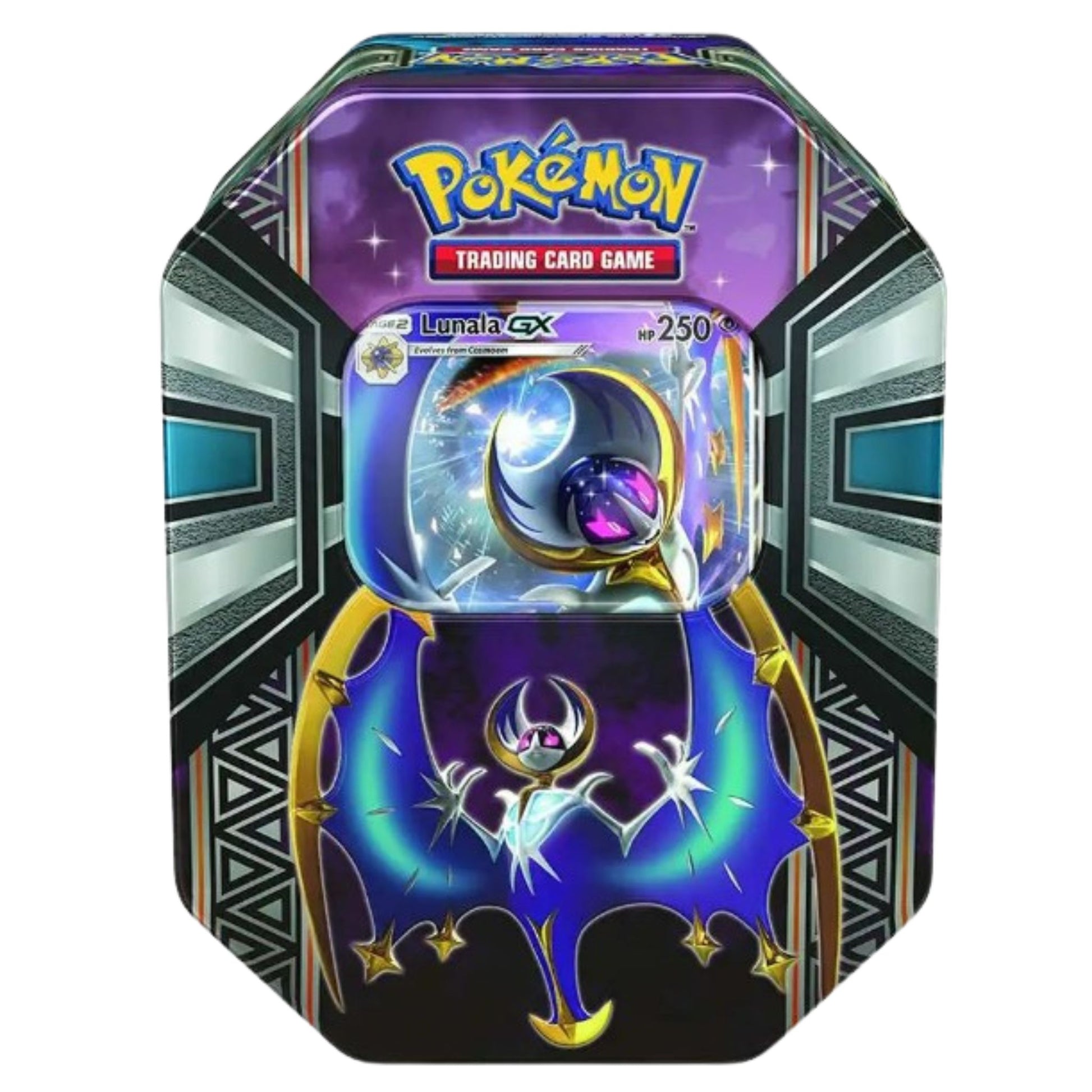 Pokemon Legends of Alola GX Tin Set (Lunala) Trading Card Market Pokemon Legends of Alola GX Tin Set (Lunala) Trading Card Market