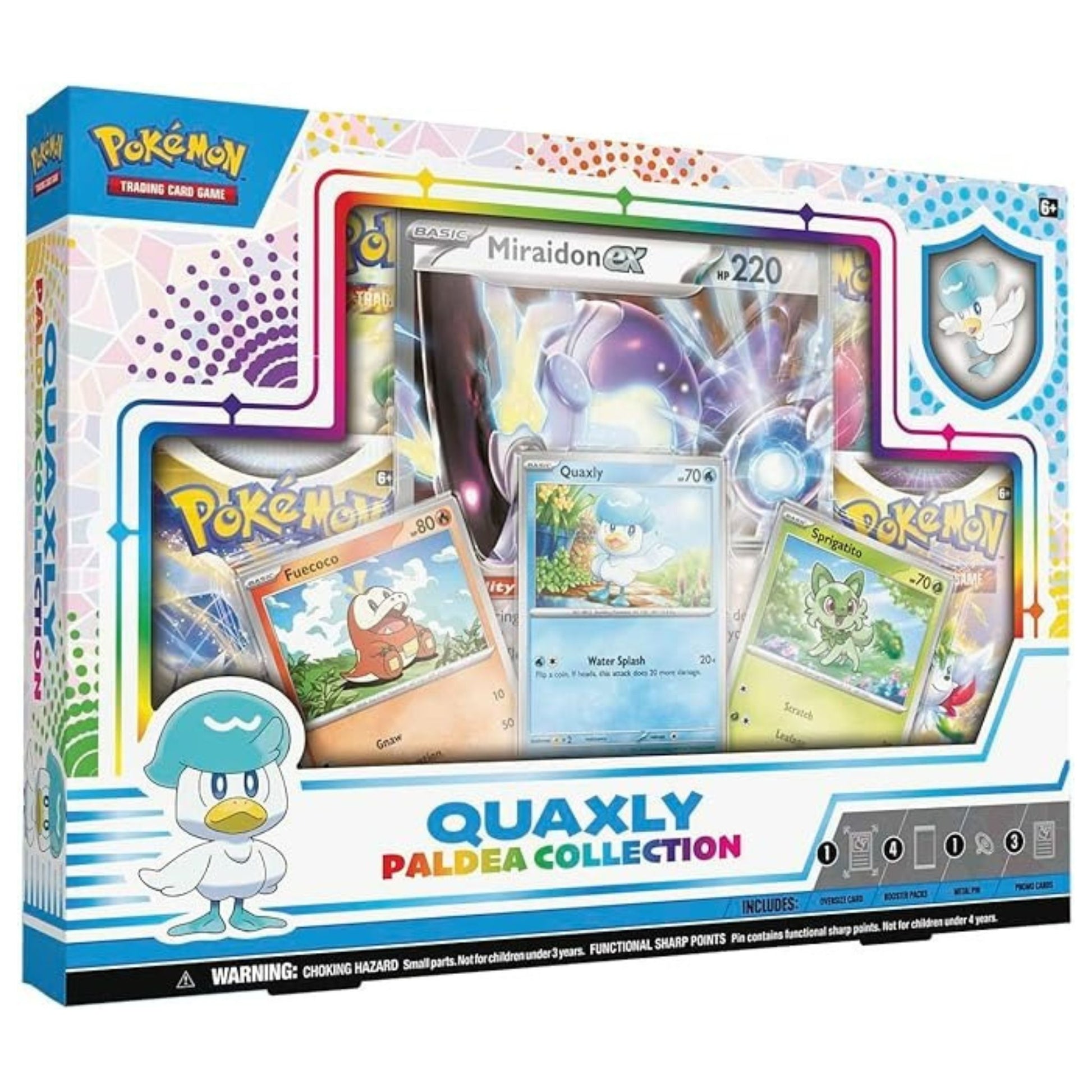 Pokemon Paldea Collection Quaxly / Miraidon Ex - Trading Card Market