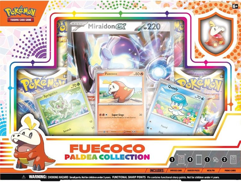 Pokemon Paldea Collection Fuecoco / Miraidon Ex - Trading Card Market