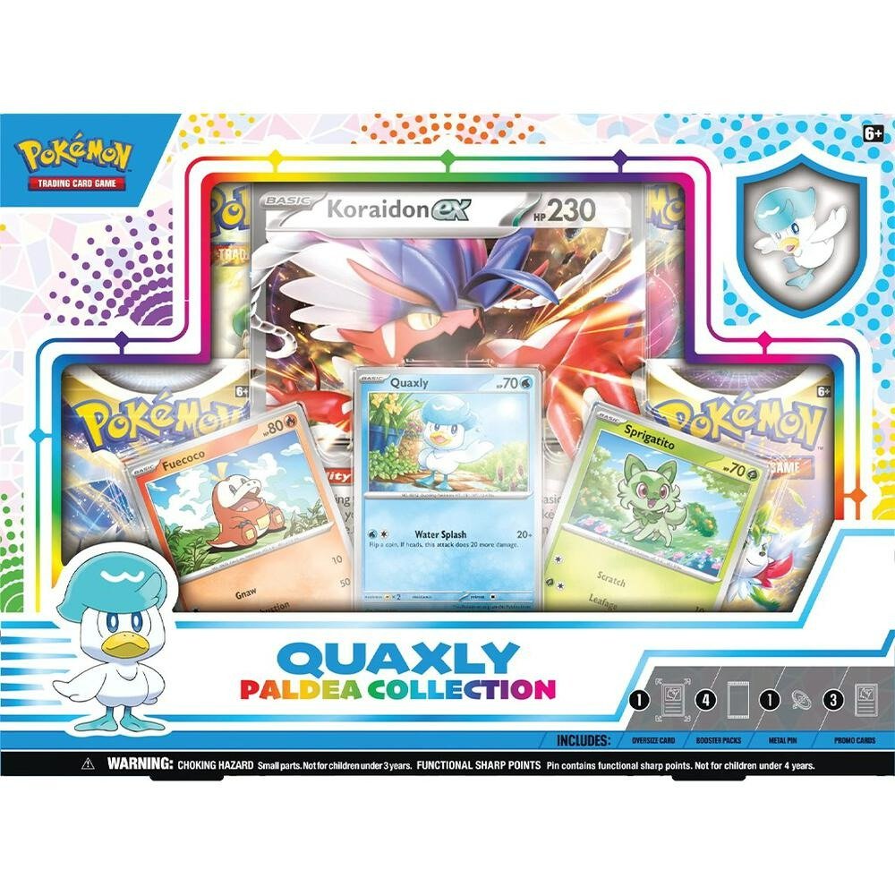 Pokemon Paldea Collection Quaxly / Koraidon Ex - Trading Card Market