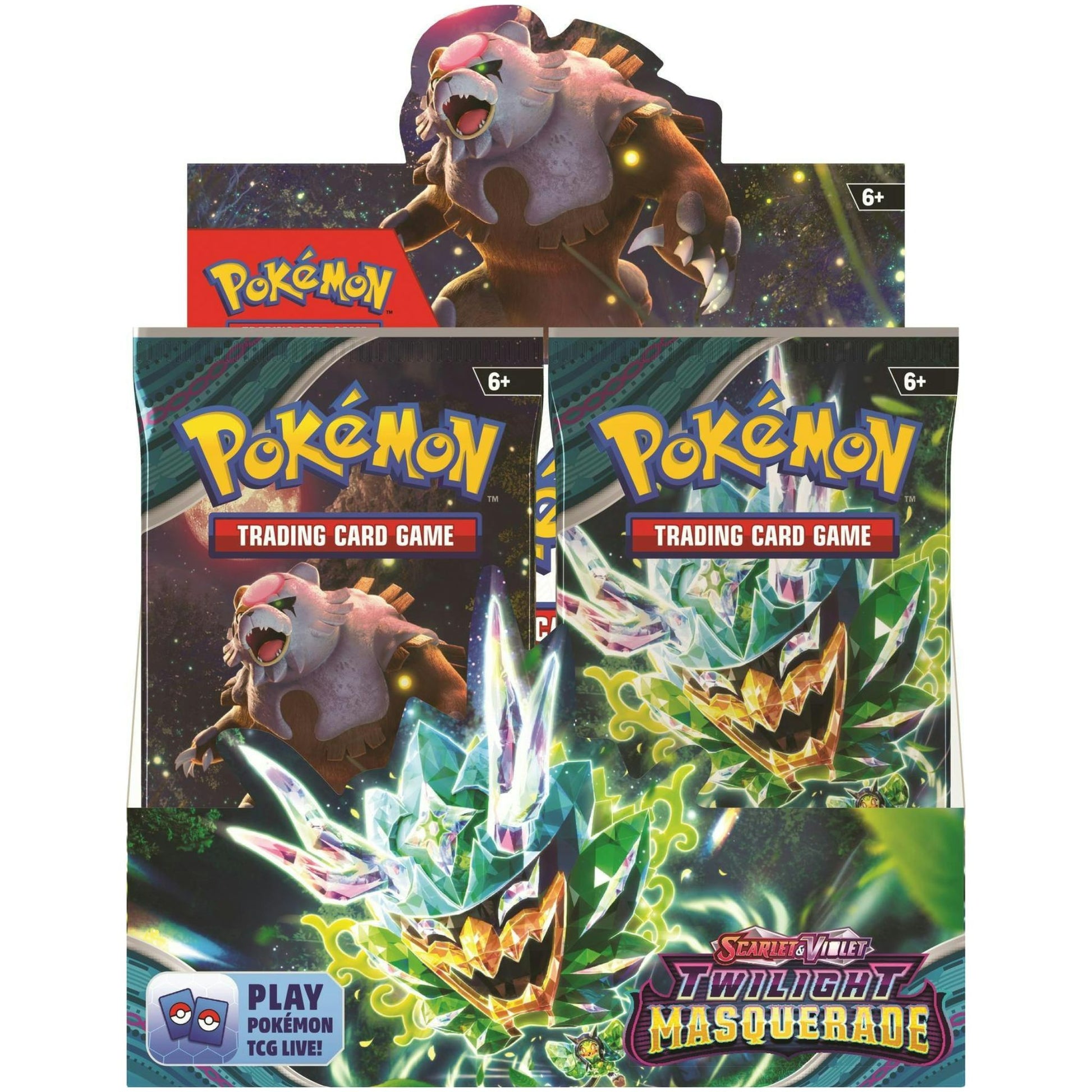 Pokemon Scarlet & Violet Twilight Masquerade Booster Box Trading Card Market Pokemon Scarlet & Violet Twilight Masquerade Booster Box Trading Card Market