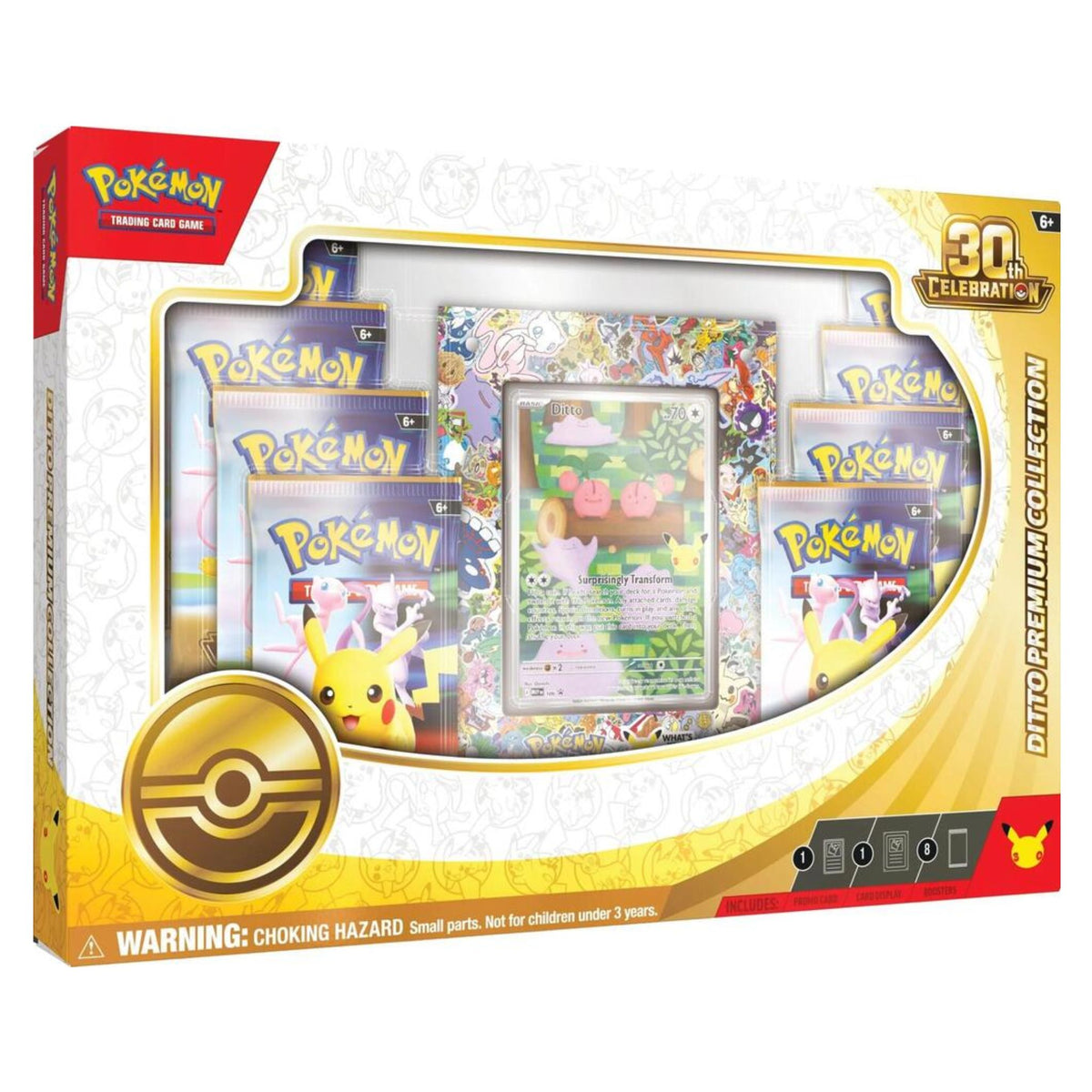 Pokemon 30th Celebration Ditto Premium Collection Box (Presell) - Trading Card Market