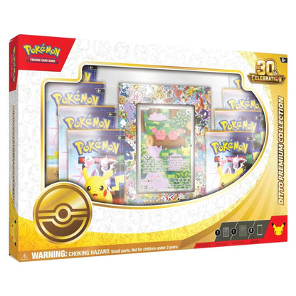 Pokemon 30th Celebration Ditto Premium Collection Box (Presell) - Trading Card Market