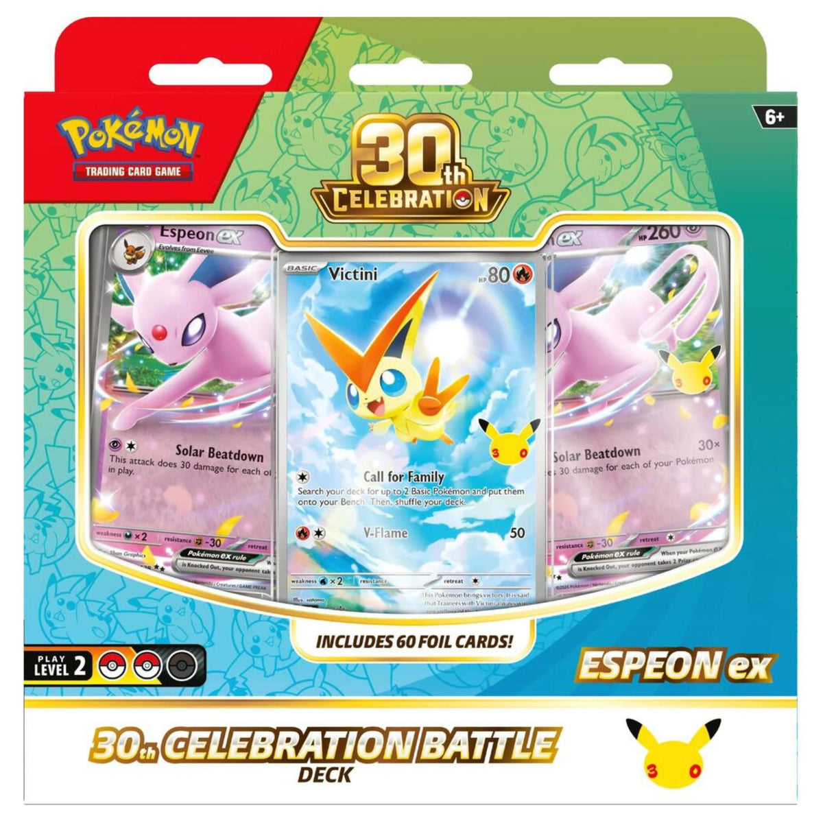 Pokemon 30th Celebration Espeon Ex Battle Deck (Presell) - Trading Card Market