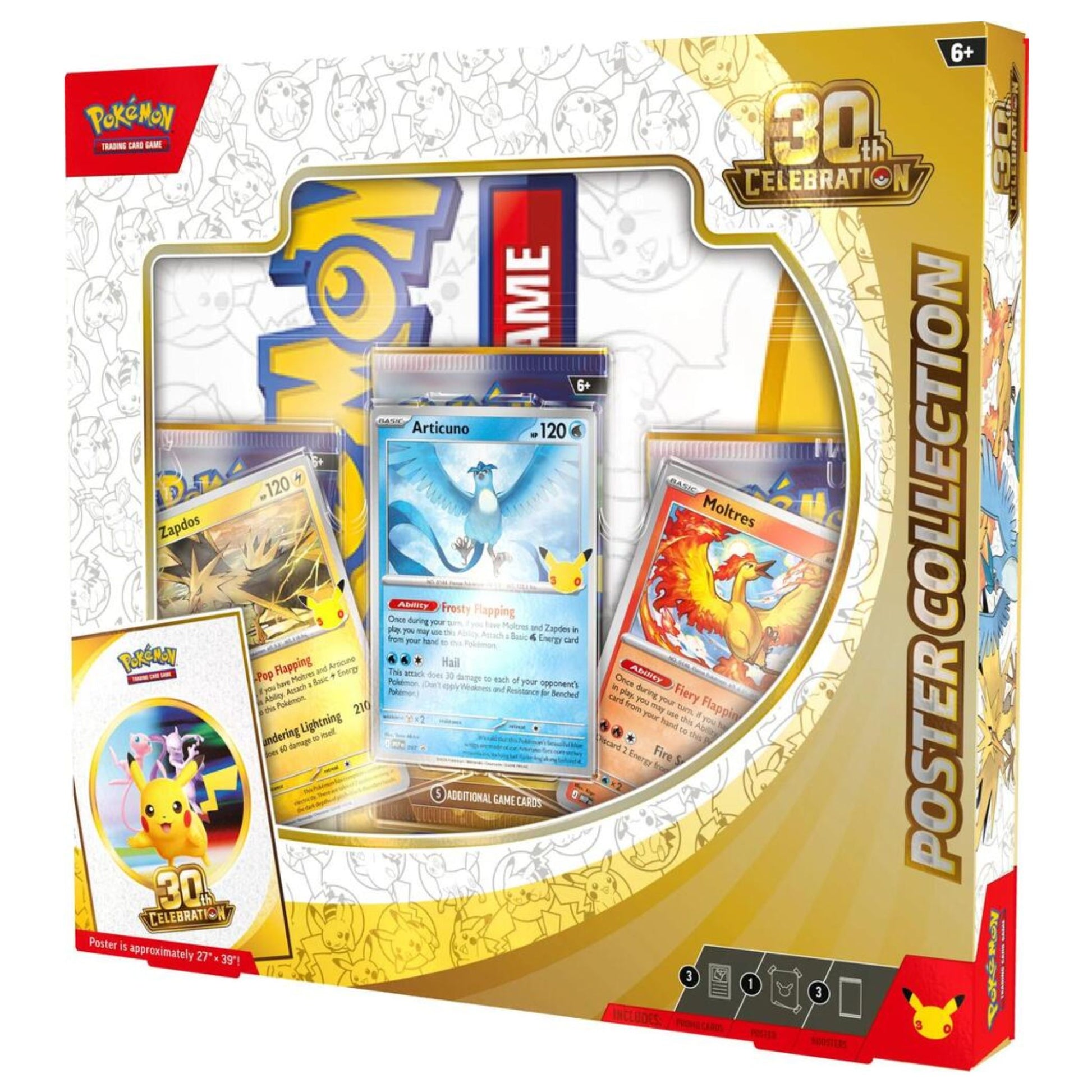 Pokemon 30th Celebration Poster Collection Box