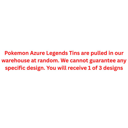 Pokemon Azure Legends Tin - Trading Card Market