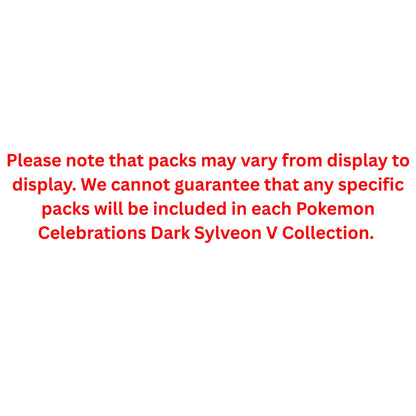 Pokemon Celebrations Dark Sylveon V Collection - Trading Card Market