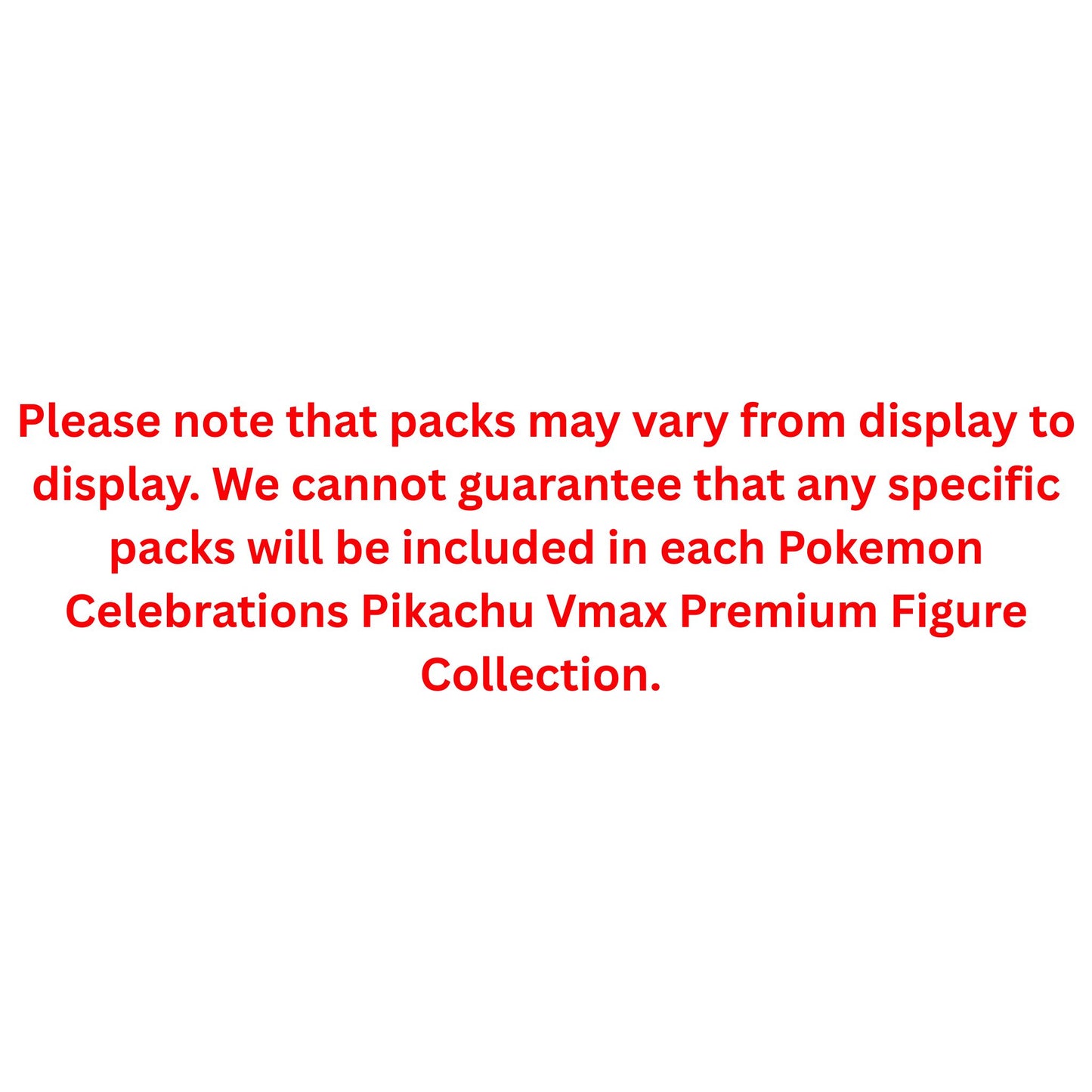 Pokemon Celebrations Pikachu Vmax Premium Figure Collection - Trading Card Market