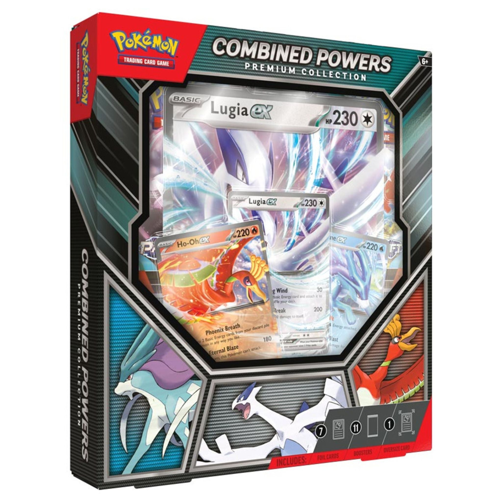 SEALED popular Crown Zenith Elite Trainer Box + Lugia & Ho-Oh V Card Bundle