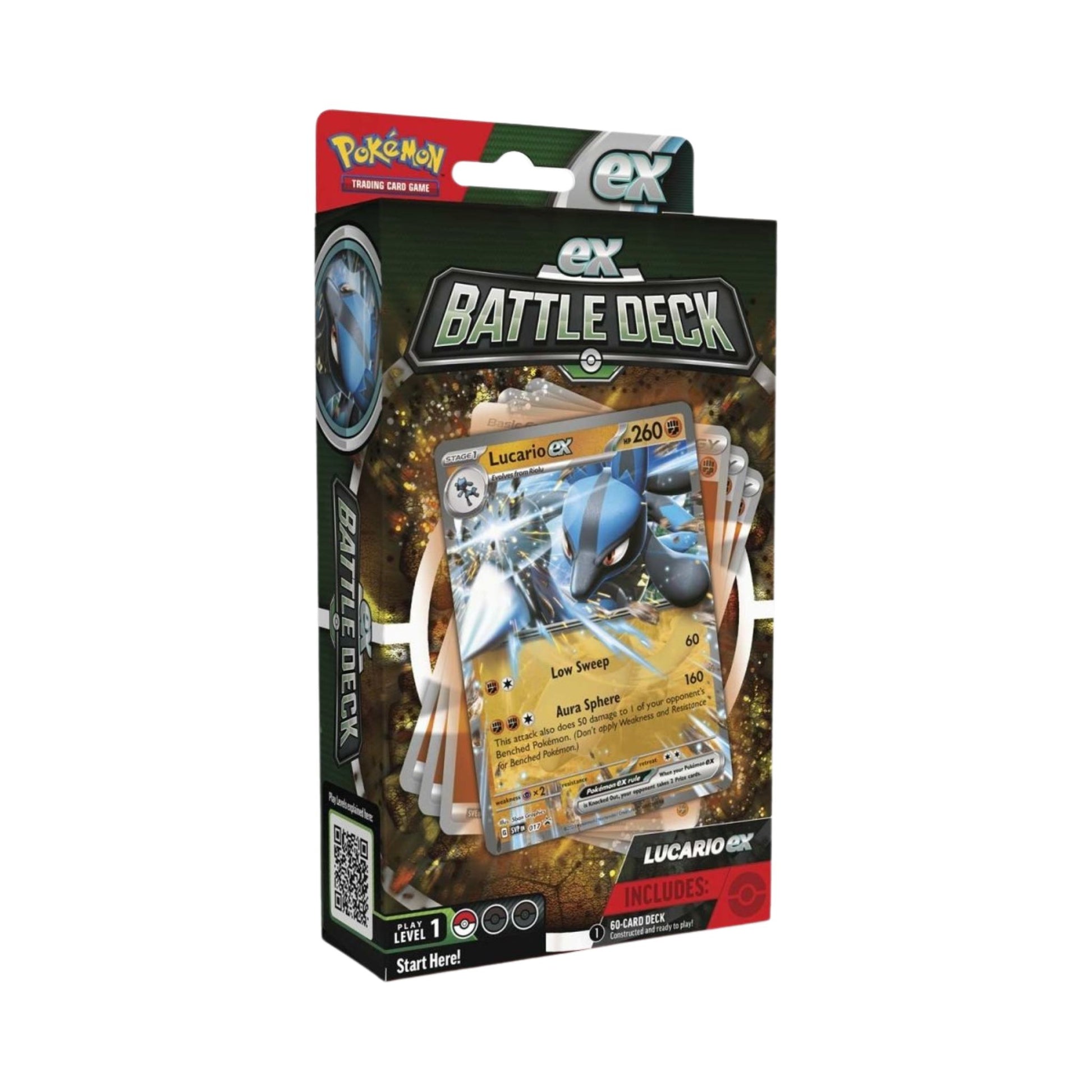 Pokemon Lucario EX Battle Deck - Trading Card Market