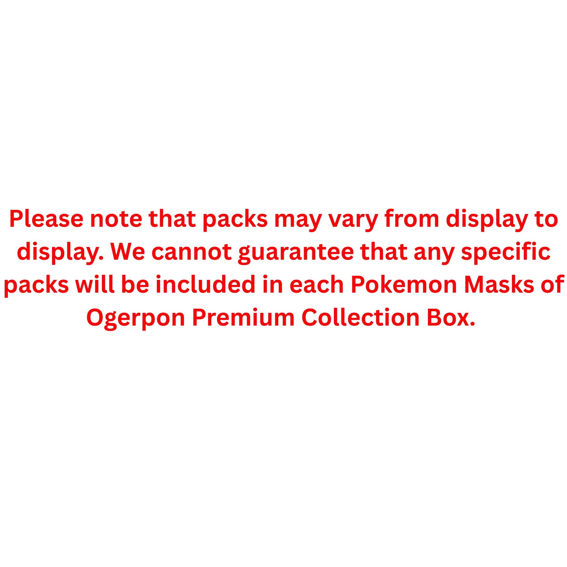 Pokemon Masks of Ogerpon Premium Collection Box - Trading Card Market